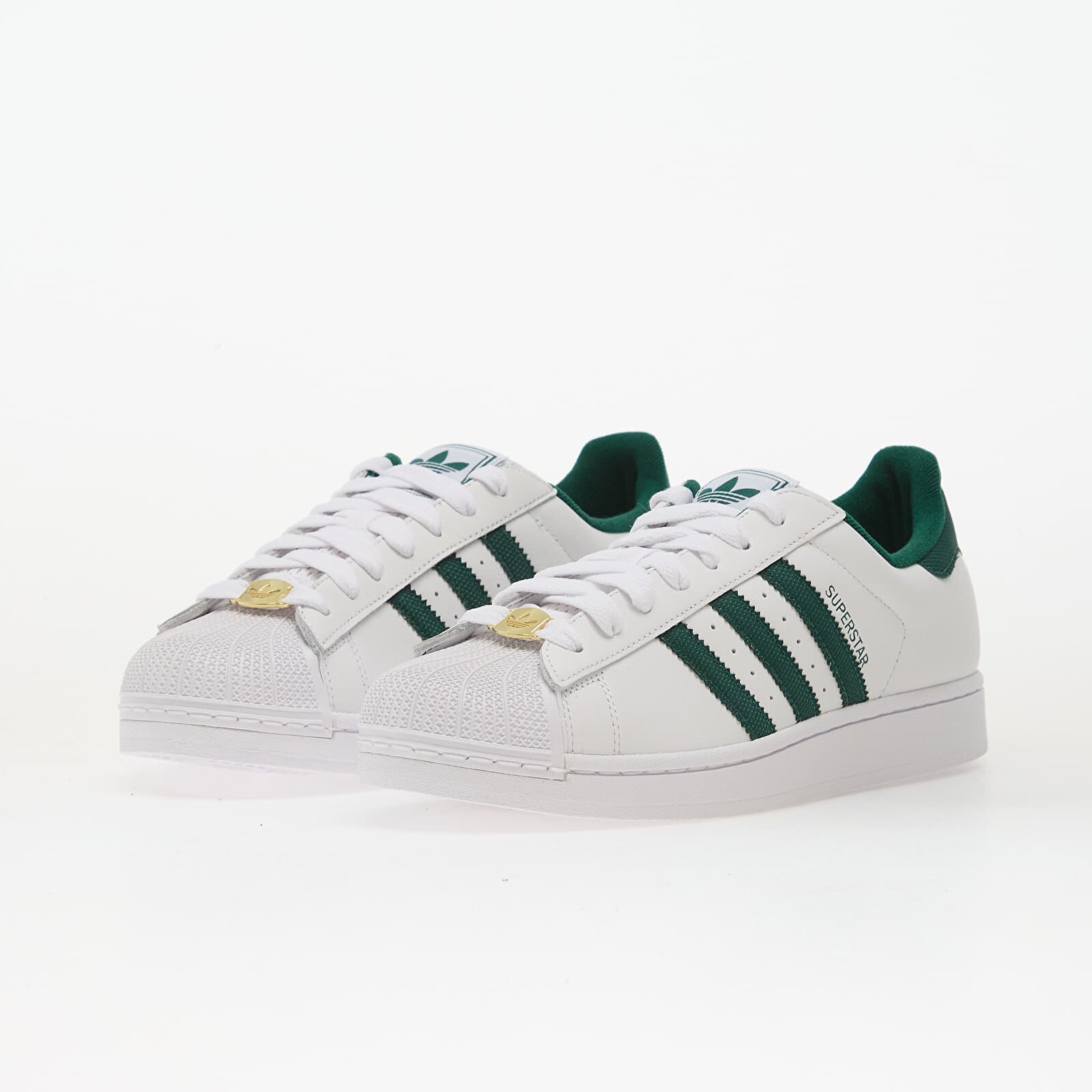adidas Originals Сникърси adidas Superstar II Ftw White/ Collegiate Green/ Gold Metallic