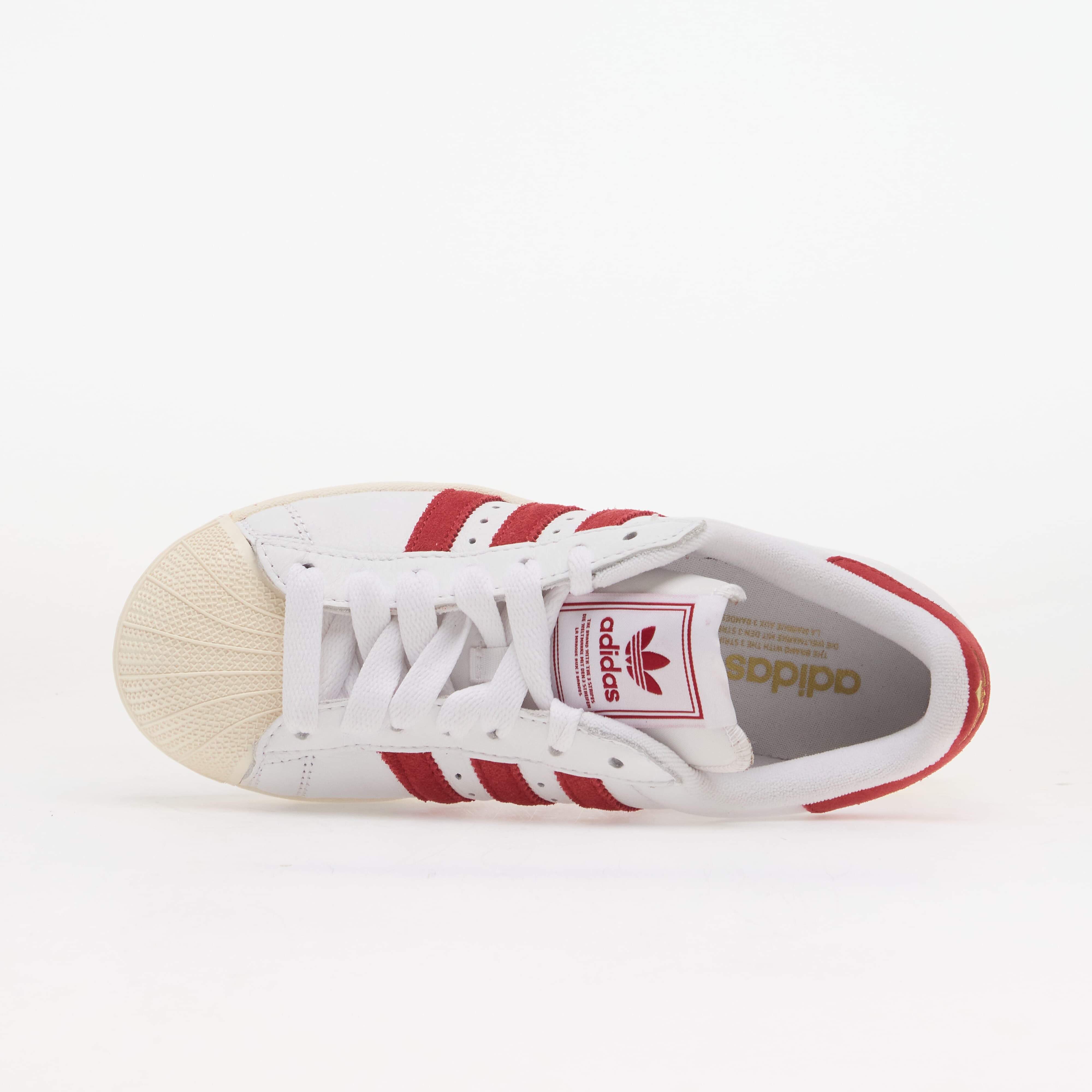 adidas Originals Сникърси adidas Superstar II Ftwr White/ Team Victory Red/ Core White