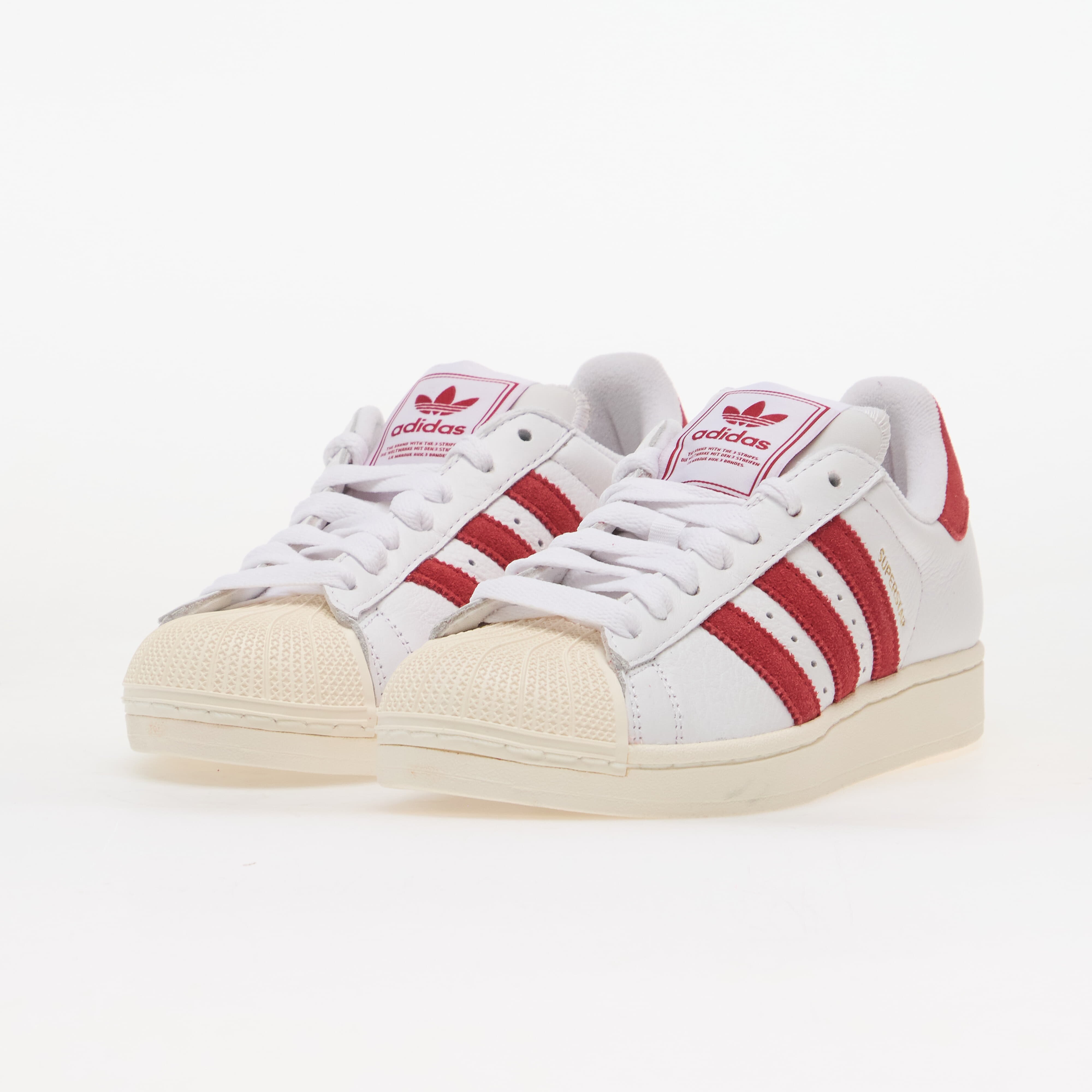 adidas Originals Сникърси adidas Superstar II Ftwr White/ Team Victory Red/ Core White