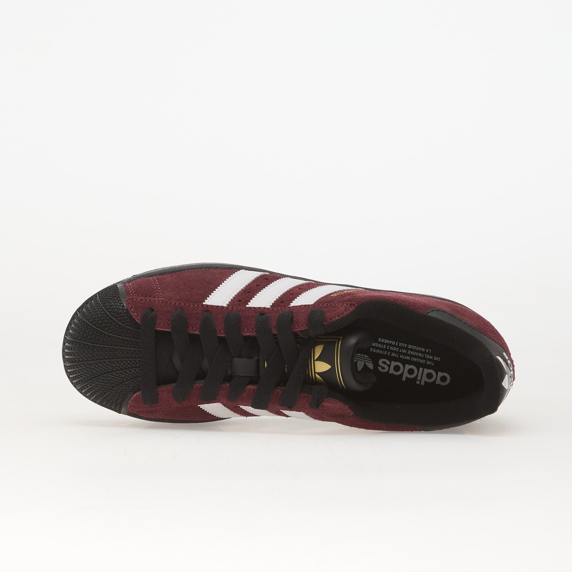 adidas Originals Сникърси adidas Superstar II Maroon/ Ftwr White/ Core Black