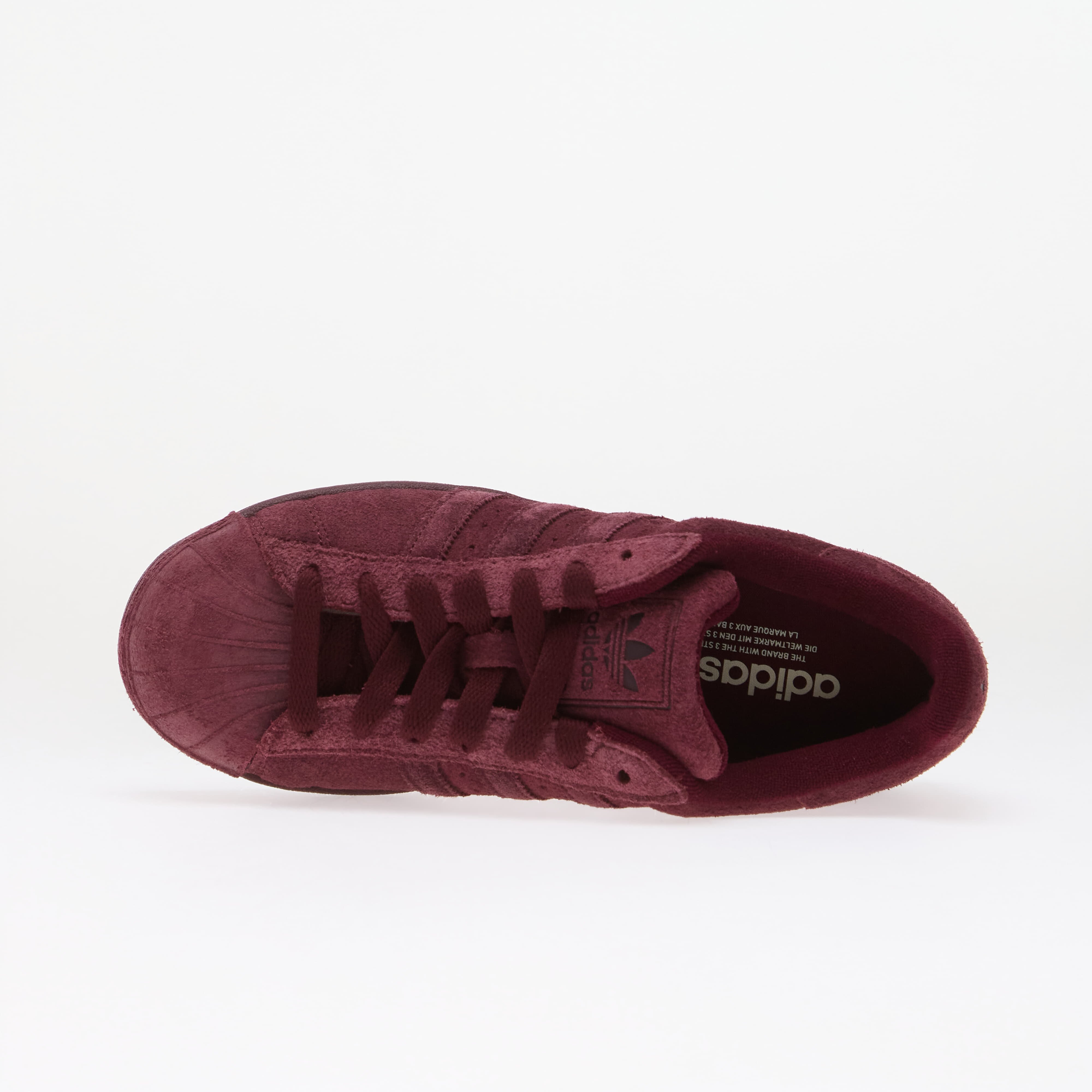 adidas Originals Сникърси adidas Superstar II Maroon/ Maroon