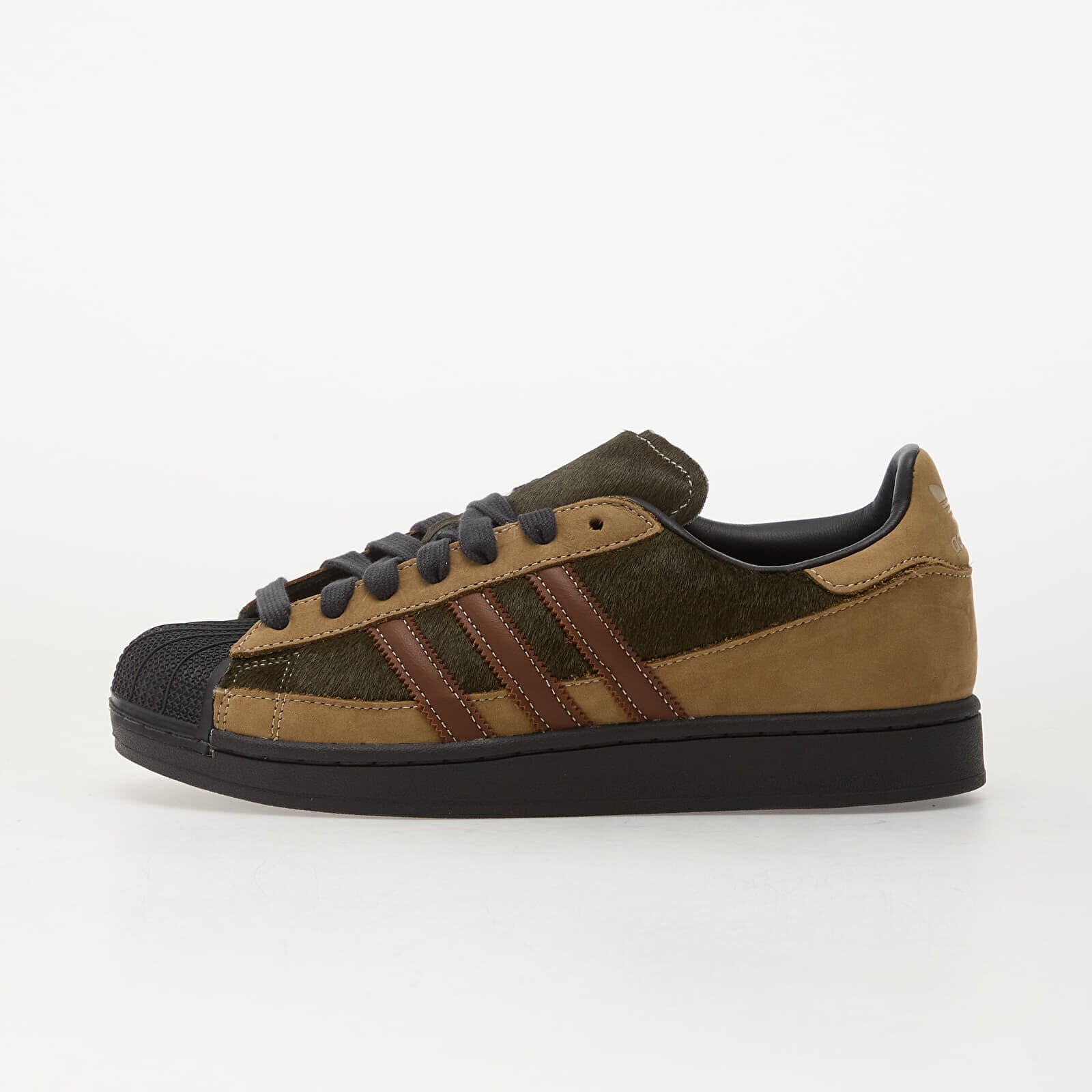 adidas Originals Сникърси adidas Superstar II Mg Focus Olive/ Preloved Brown/ Utility Black
