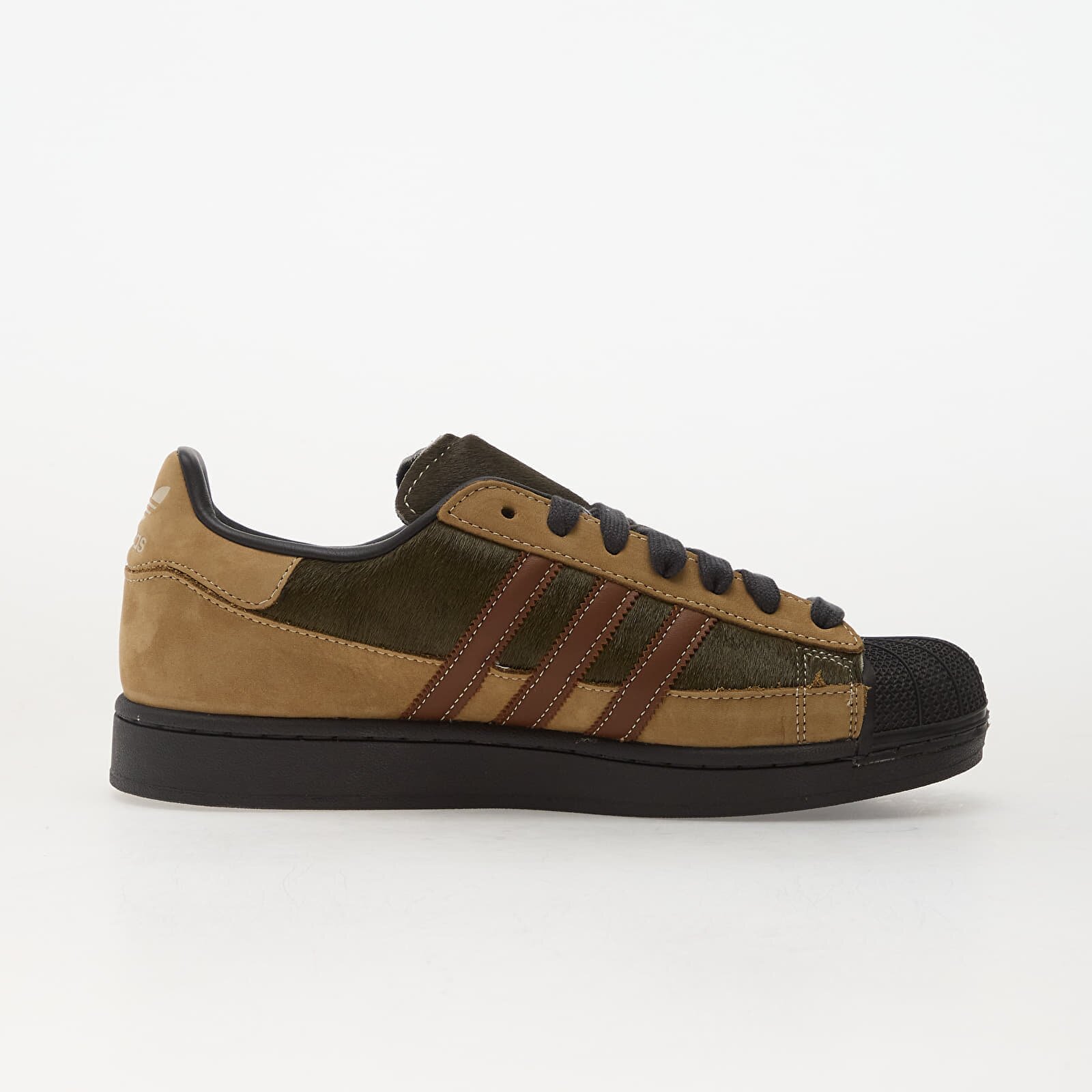 adidas Originals Сникърси adidas Superstar II Mg Focus Olive/ Preloved Brown/ Utility Black