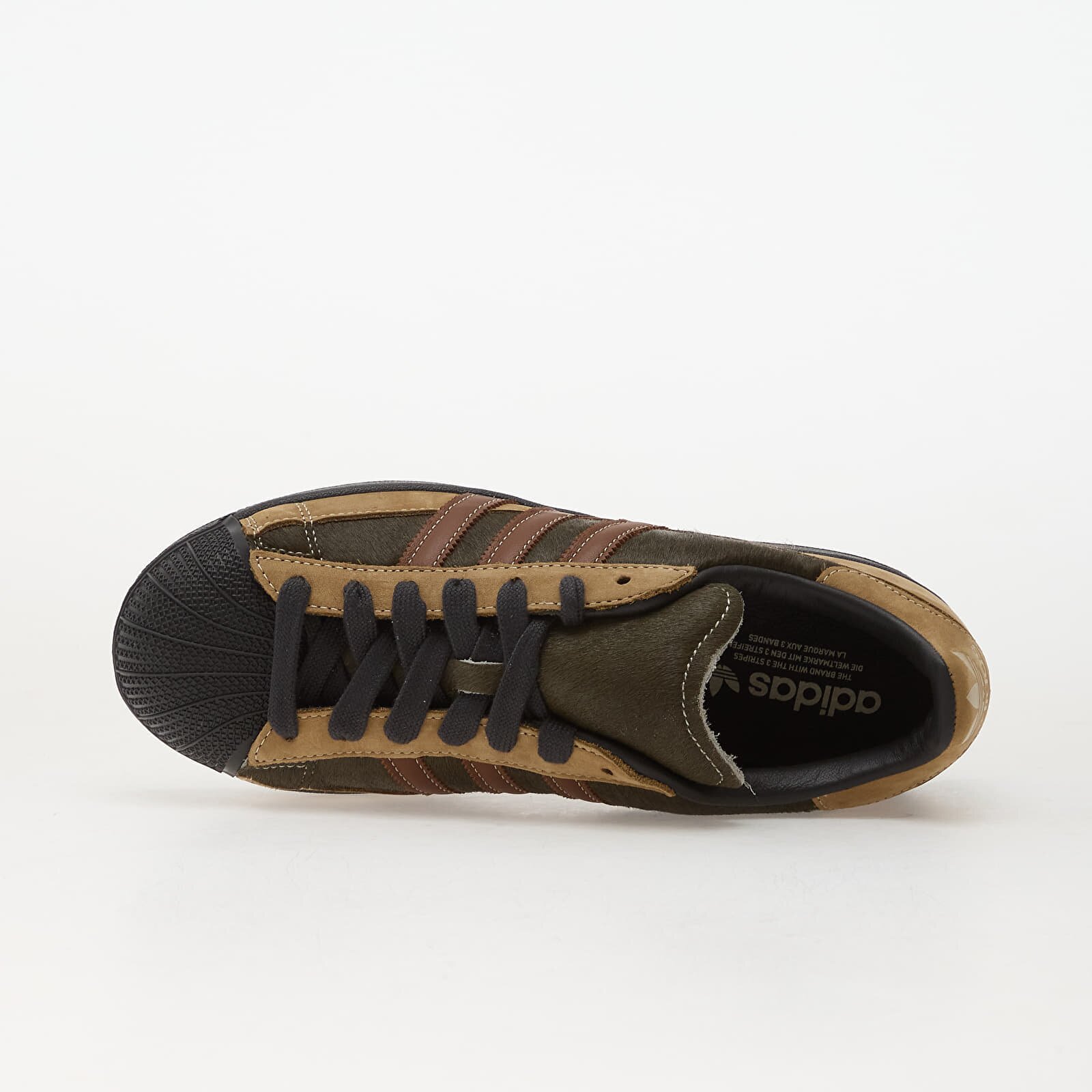 adidas Originals Сникърси adidas Superstar II Mg Focus Olive/ Preloved Brown/ Utility Black