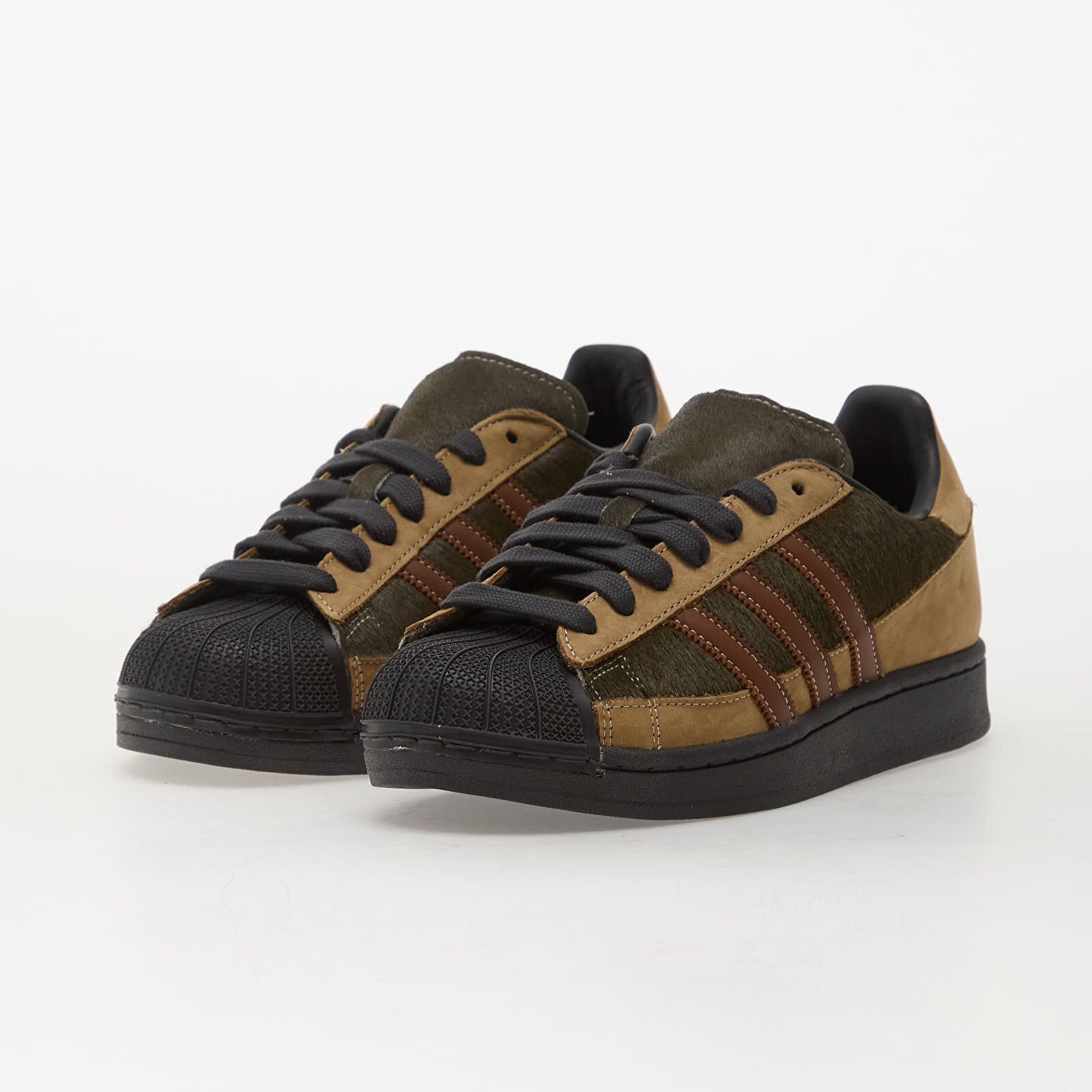 adidas Originals Сникърси adidas Superstar II Mg Focus Olive/ Preloved Brown/ Utility Black