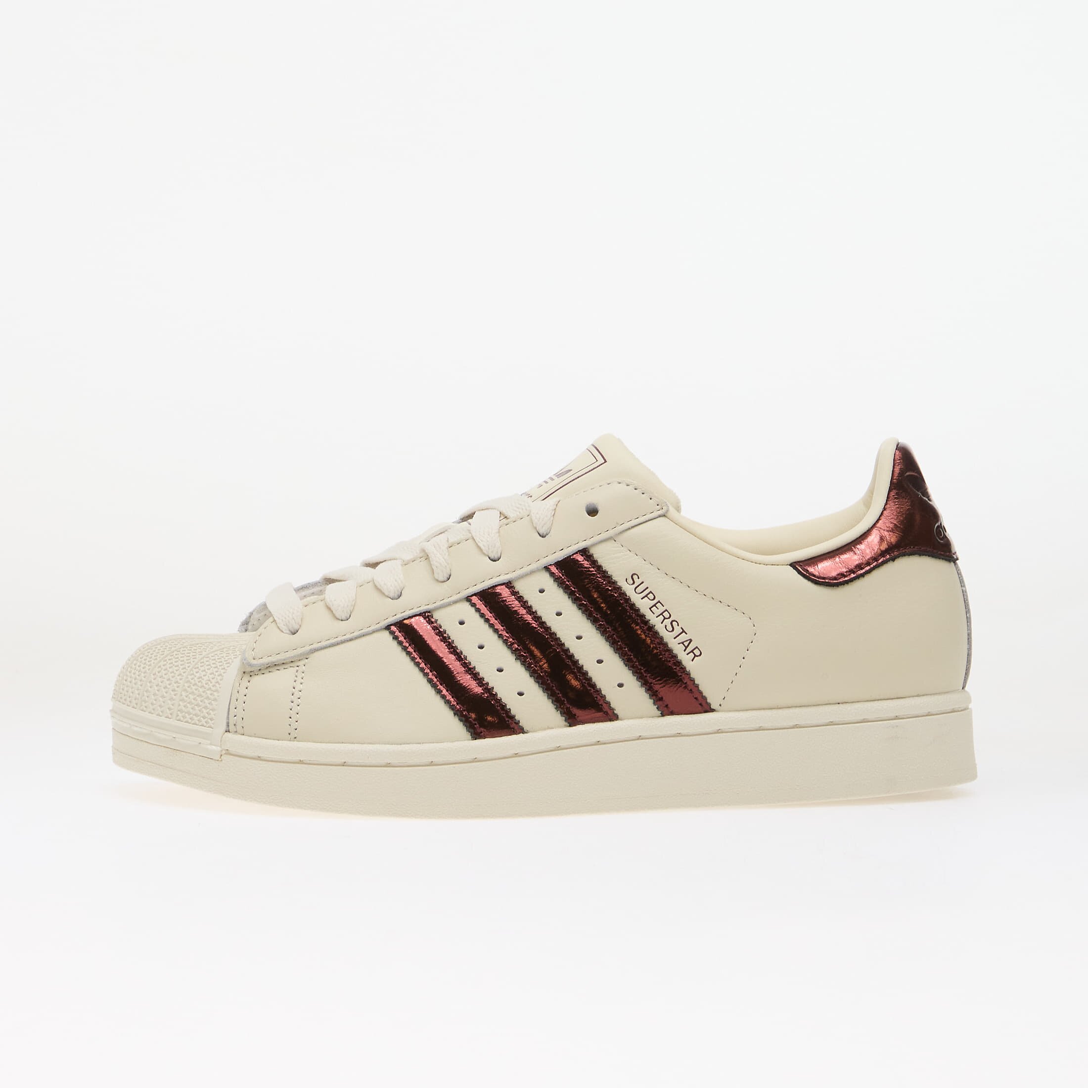 adidas Originals Сникърси adidas Superstar II Off White/ Maroon/ Gold Met.