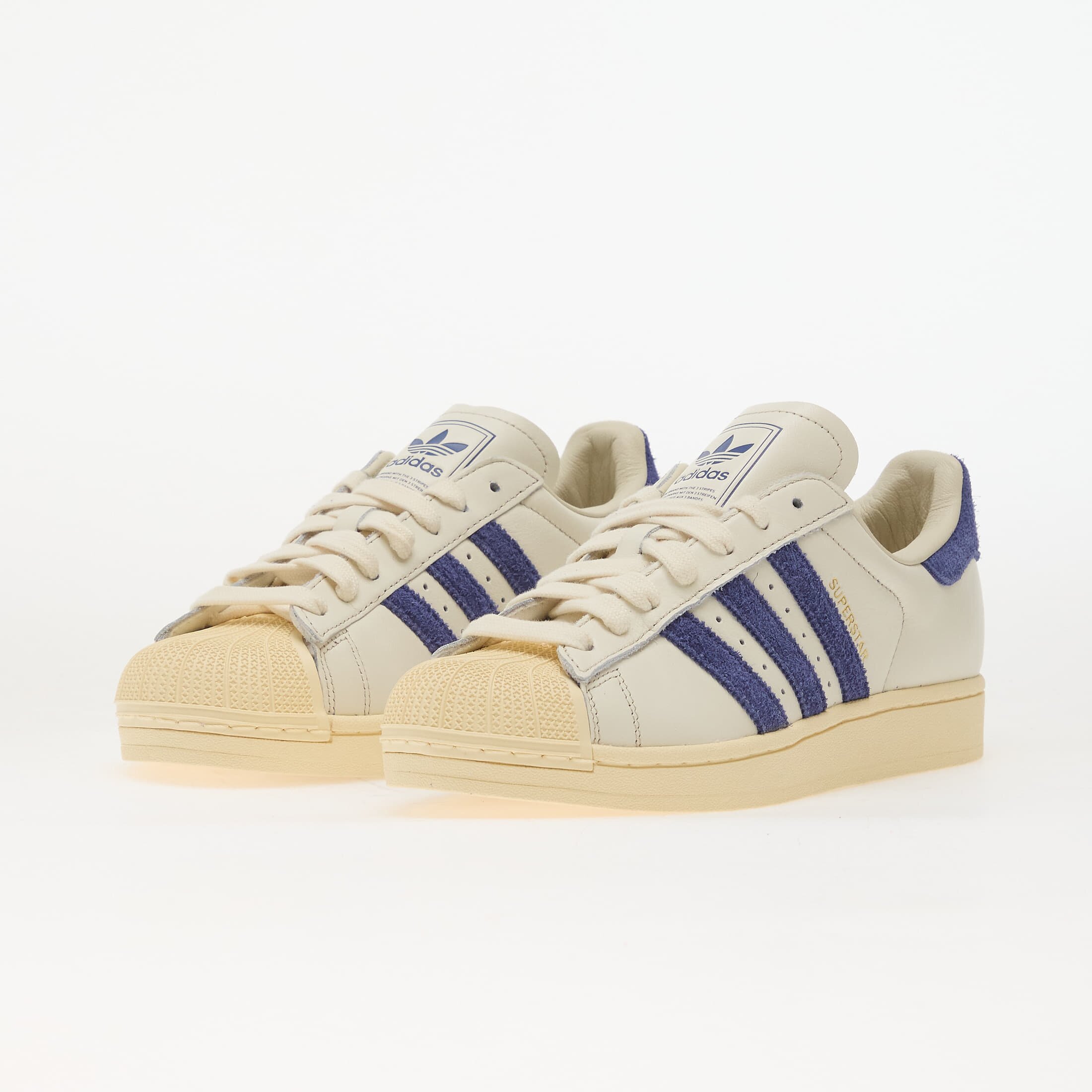 adidas Originals Сникърси adidas Superstar II Off White/ Victory Blue/ Warm Vanilla