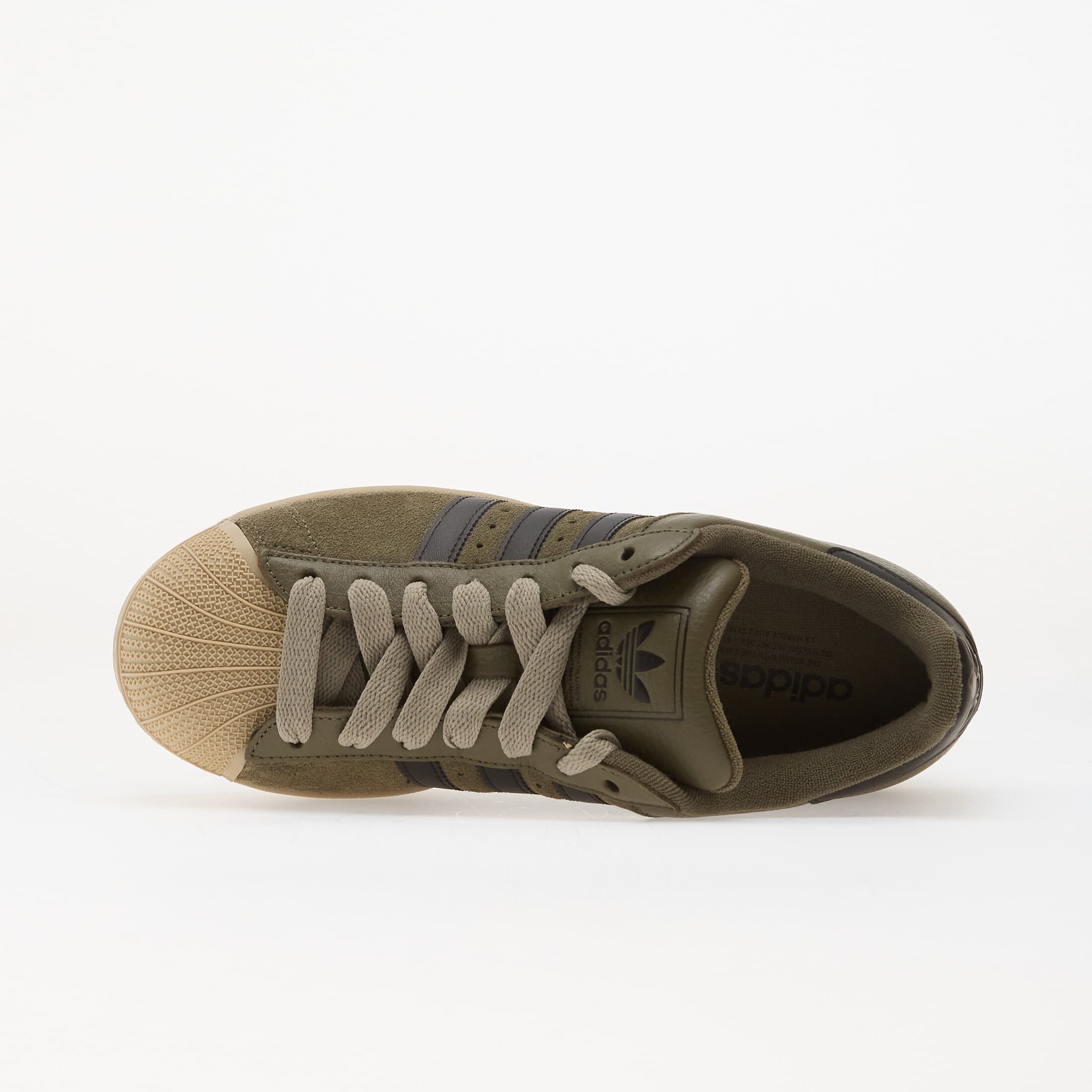 adidas Originals Сникърси adidas Superstar Ii Olive Strata/ Core Black/ Khaki Three