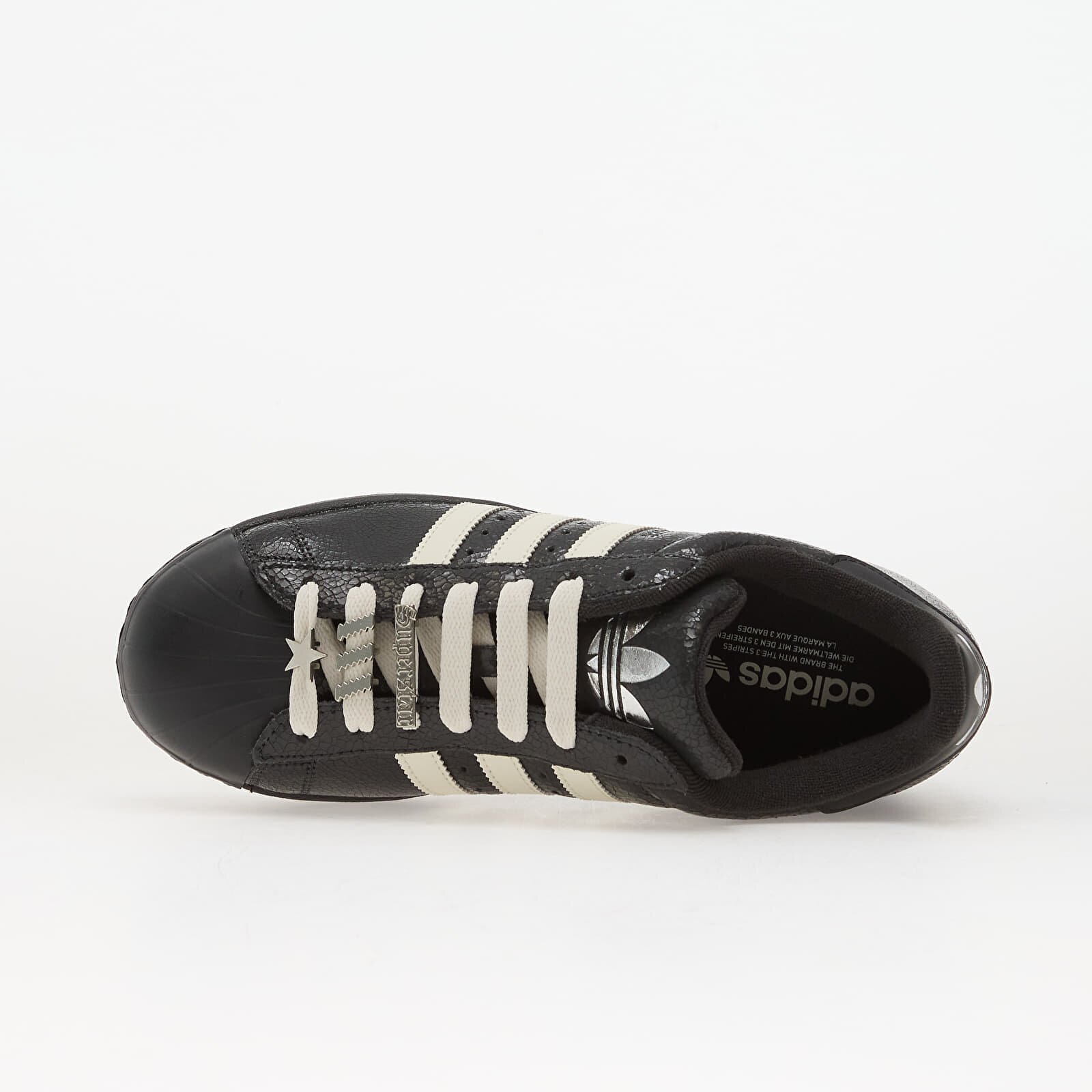 adidas Originals Сникърси adidas Superstar II W Carbon/ Off White/ Silver Metallic