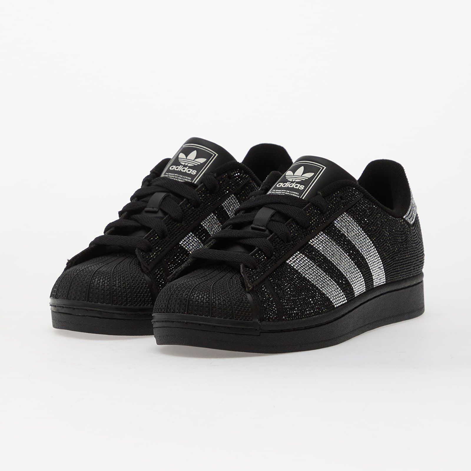 adidas Originals Сникърси adidas Superstar II W Core Black/ Silver Metallic/ Off White