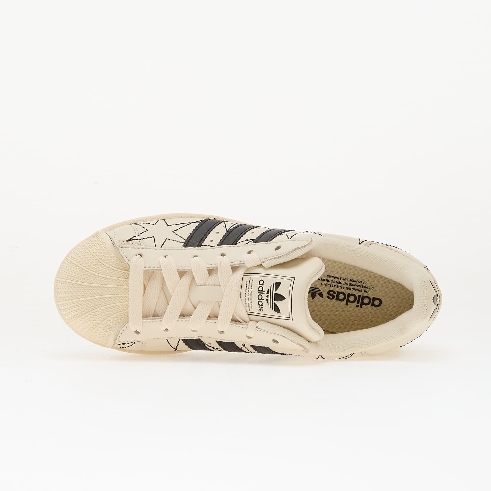 adidas Originals Сникърси adidas Superstar II W Crew White/ Core Black/ Crew White
