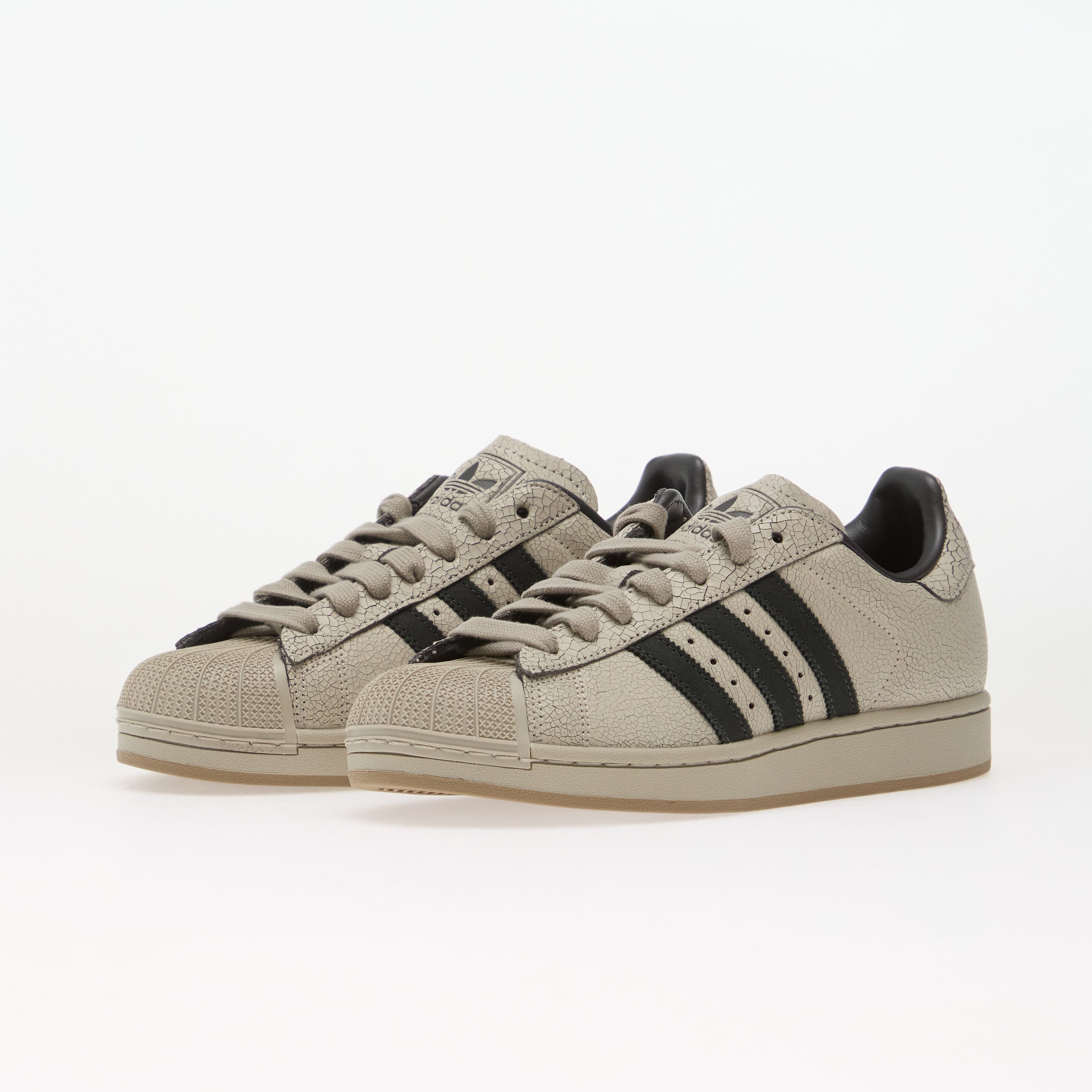 adidas Originals Сникърси adidas Superstar II Wonder Alumina/ Utility Black/ Light Brown