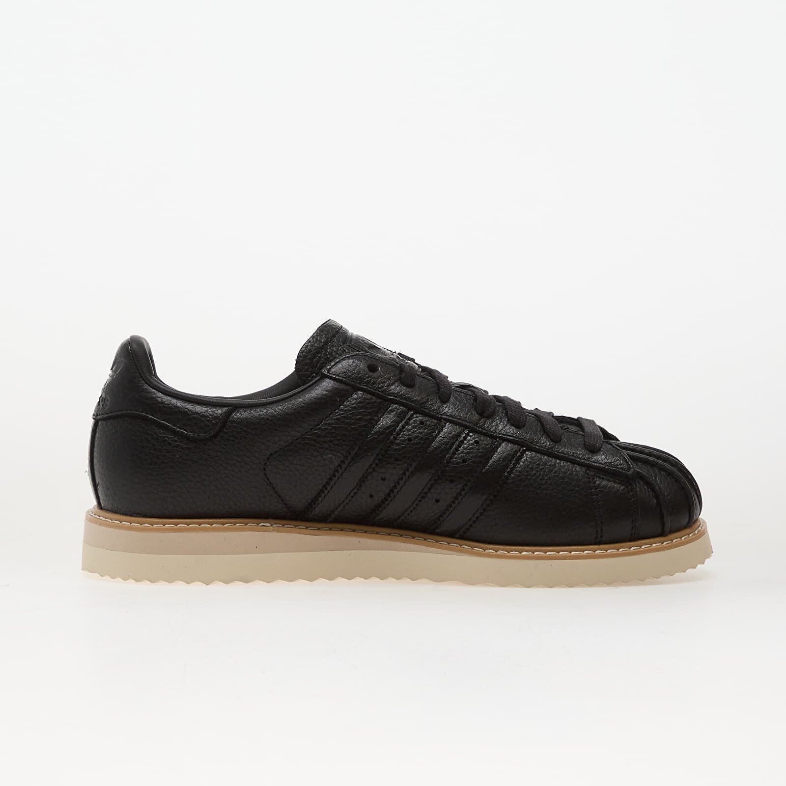 adidas Originals Сникърси adidas Superstar Lux Core Black/ Core Black/ Warm Sand