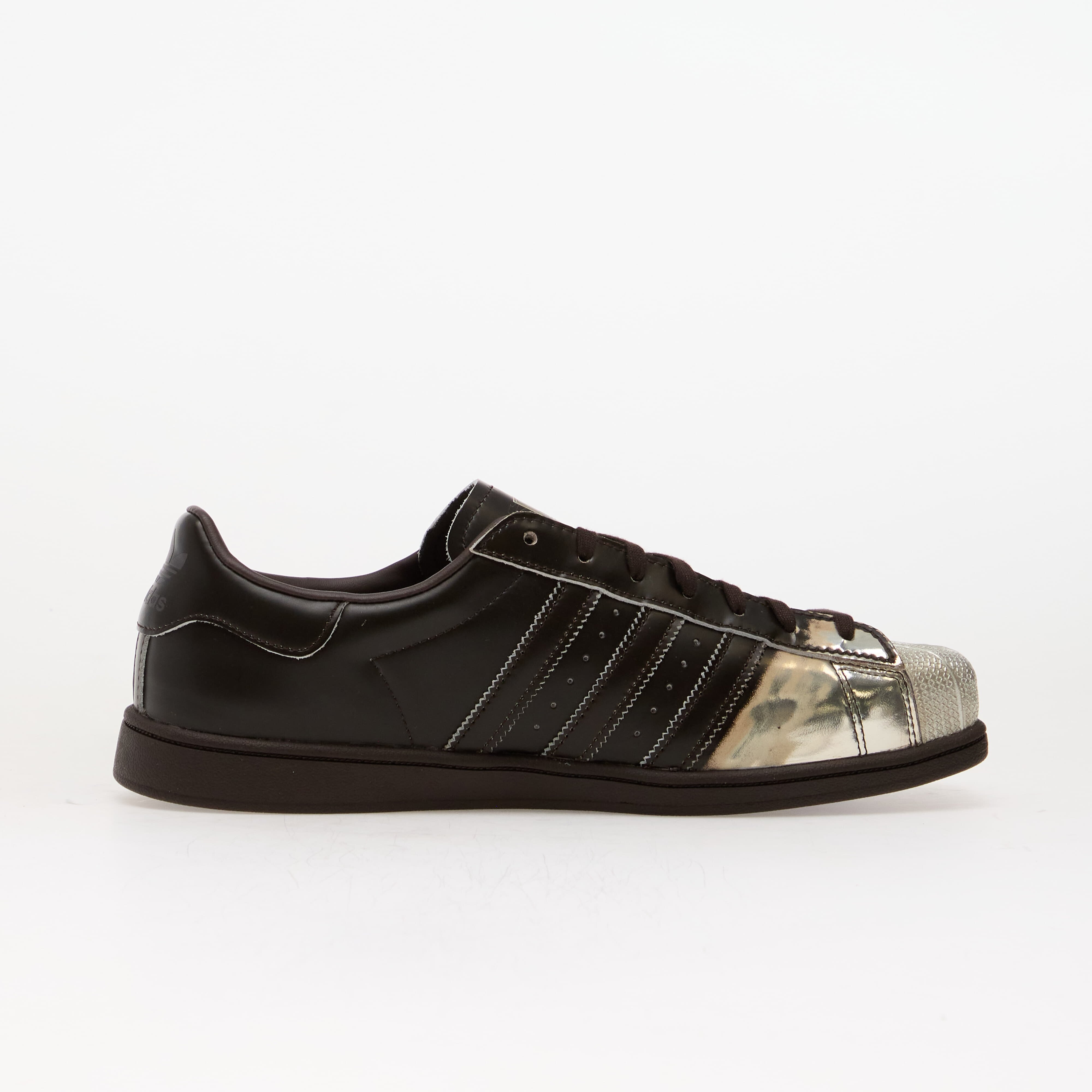 adidas Originals Сникърси adidas Superstar SQ Aurora Coffee/ Silver Met./ Cream White