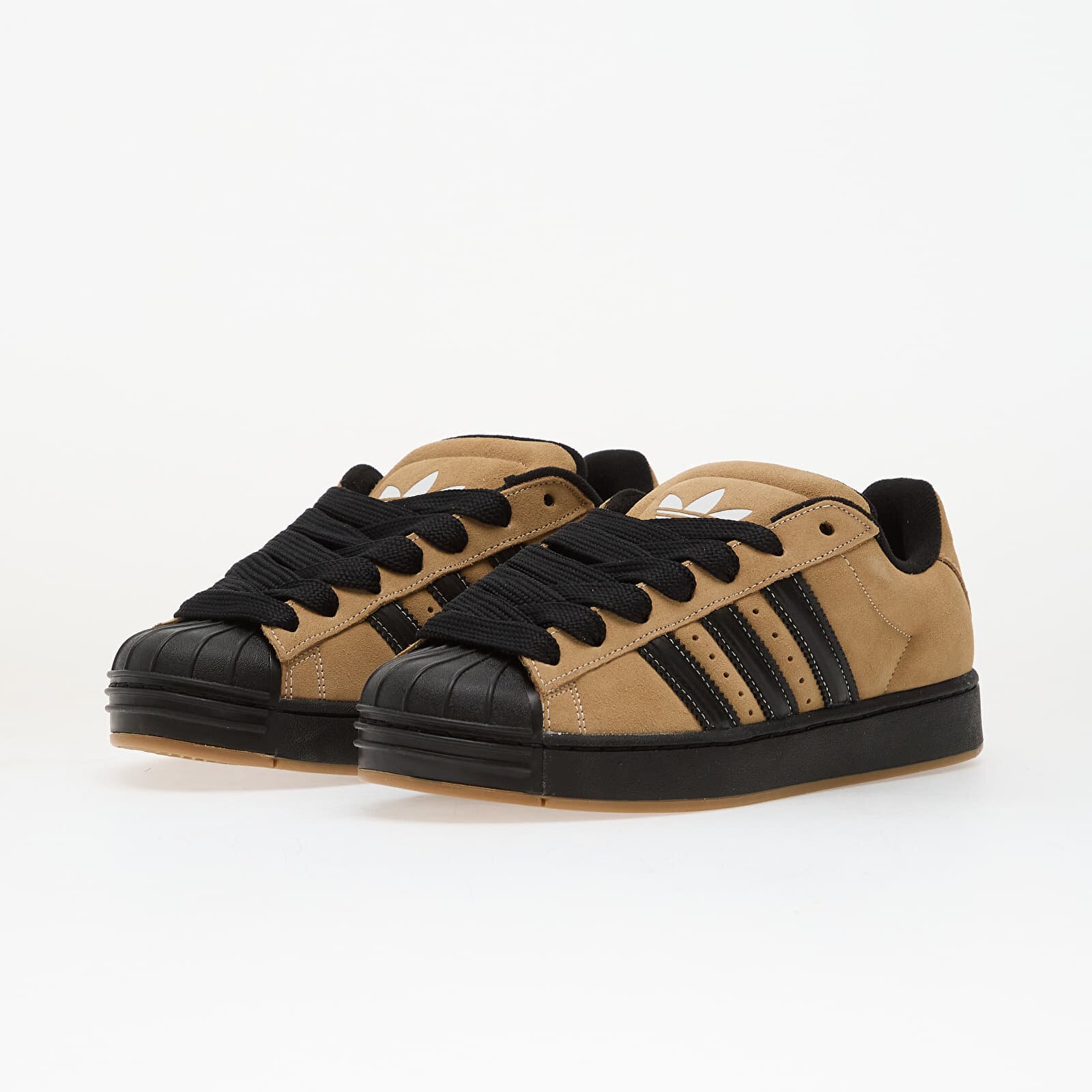 adidas Originals Сникърси adidas Superstar St Cardboard/ Core Black/ Gum4