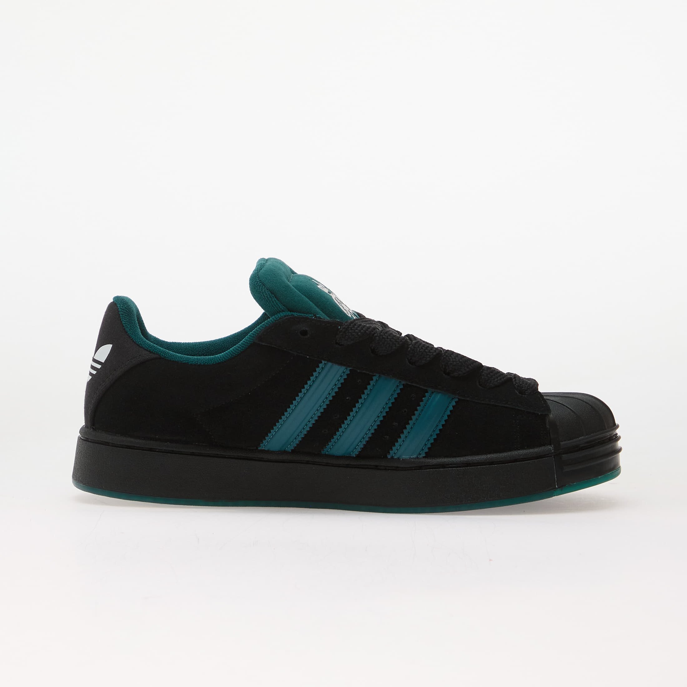 adidas Originals Сникърси adidas Superstar St Core Black/ Rich Green/ Ftwr White