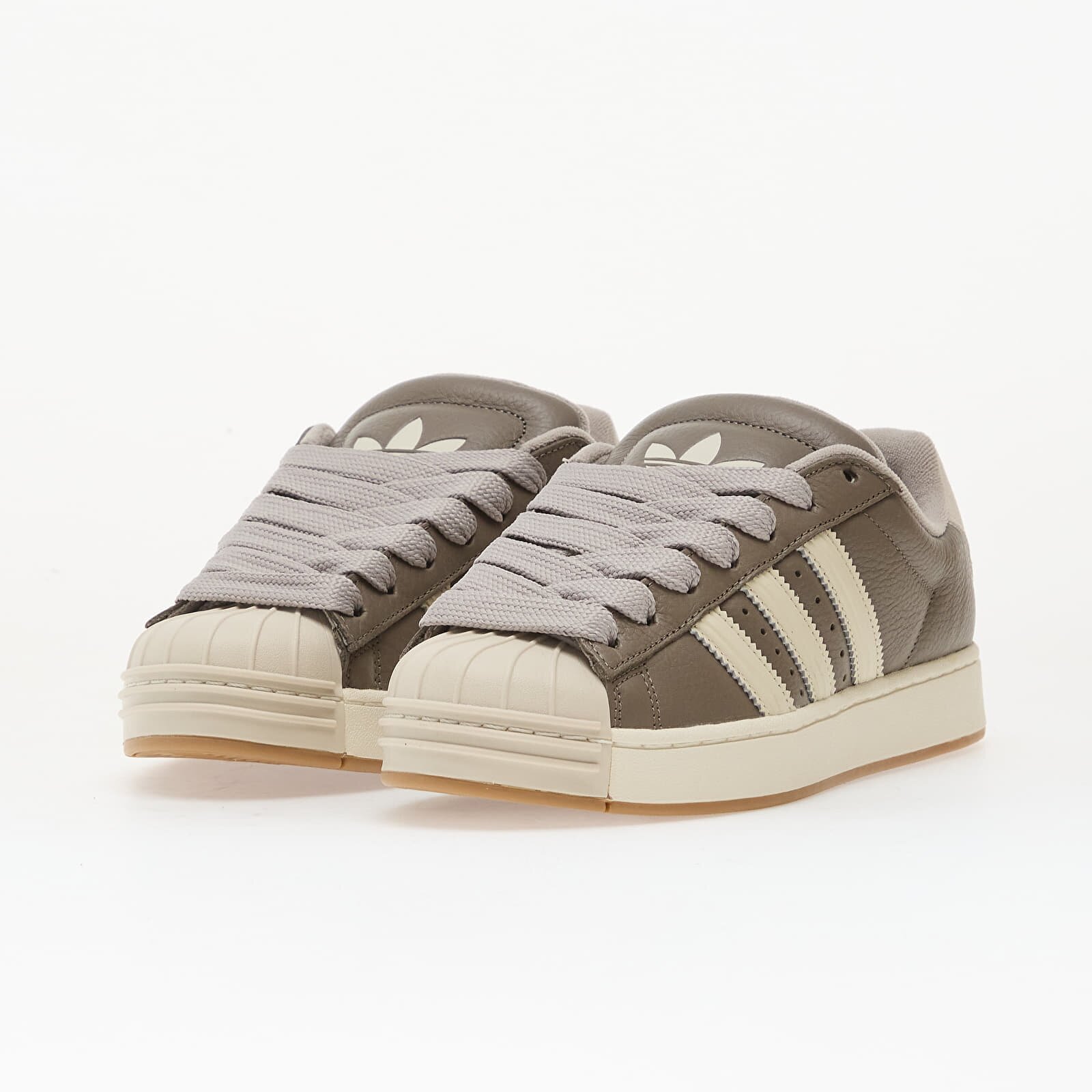 adidas Originals Сникърси adidas Superstar St Simple Brown/ Off White/ Gum4