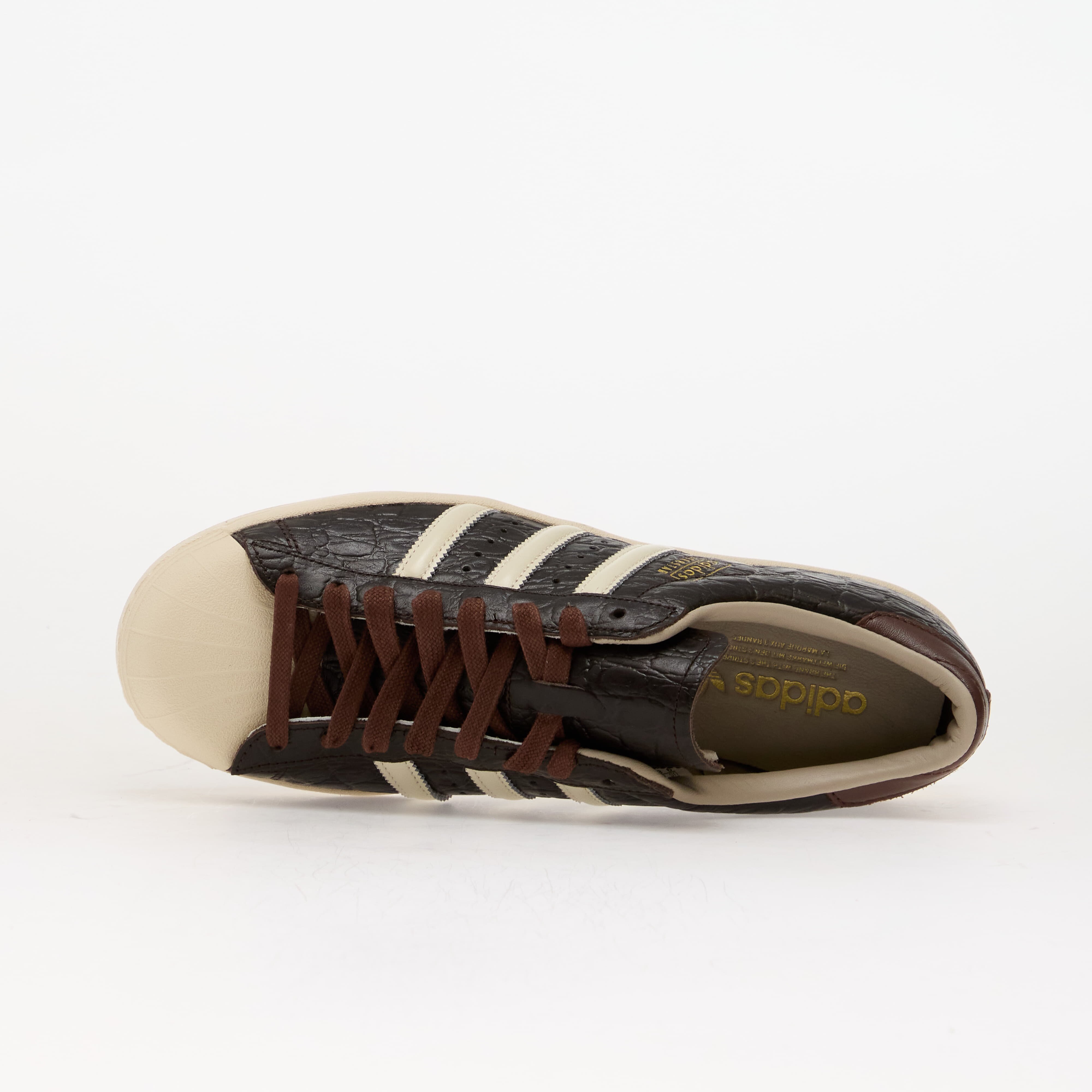 adidas Originals Сникърси adidas Superstar Vintage Aurora Coffee/ Cream White/ Wonder White