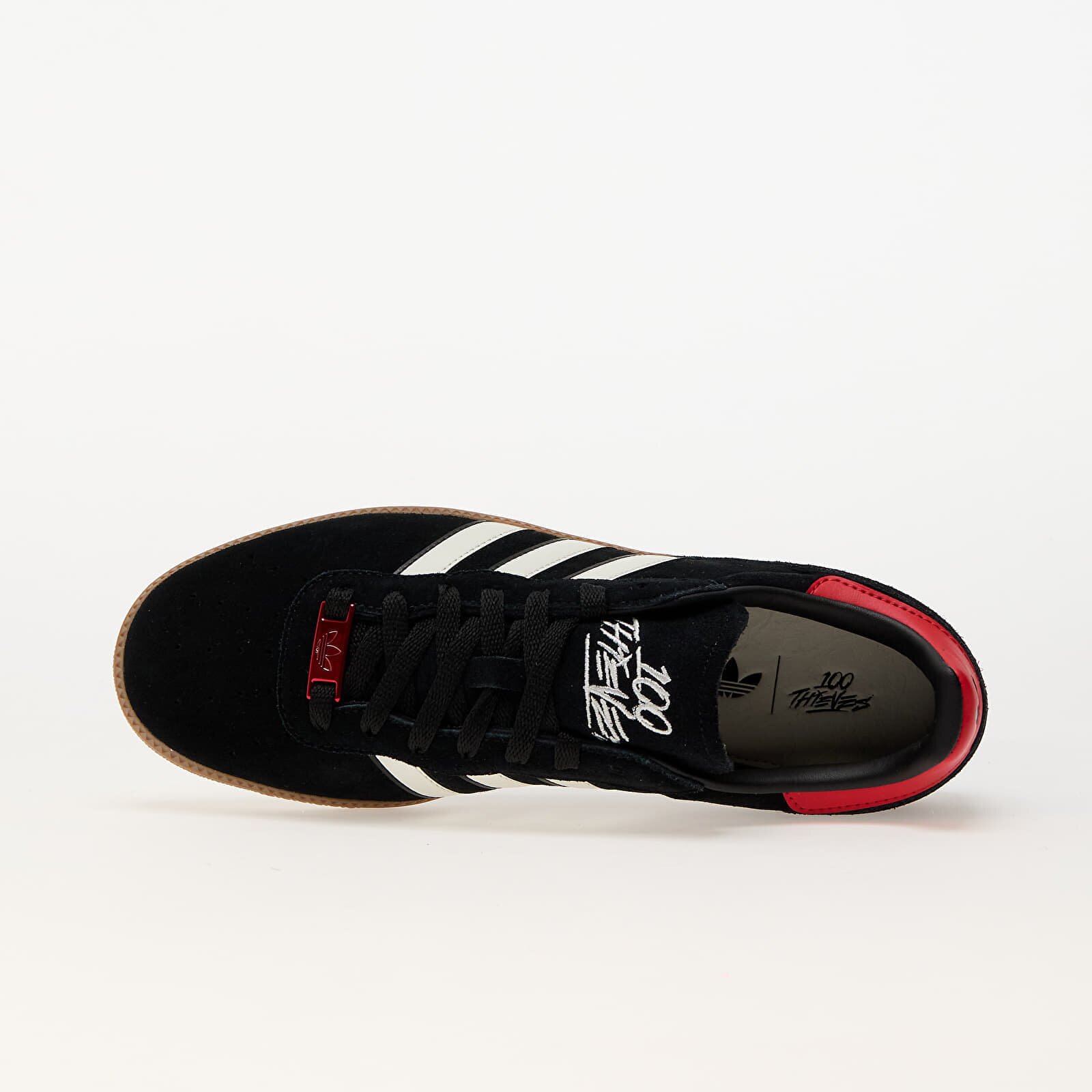 adidas Originals Сникърси adidas x 100 Thieves Palos Hills Carbon/ Cream White/ Collegiate Orange