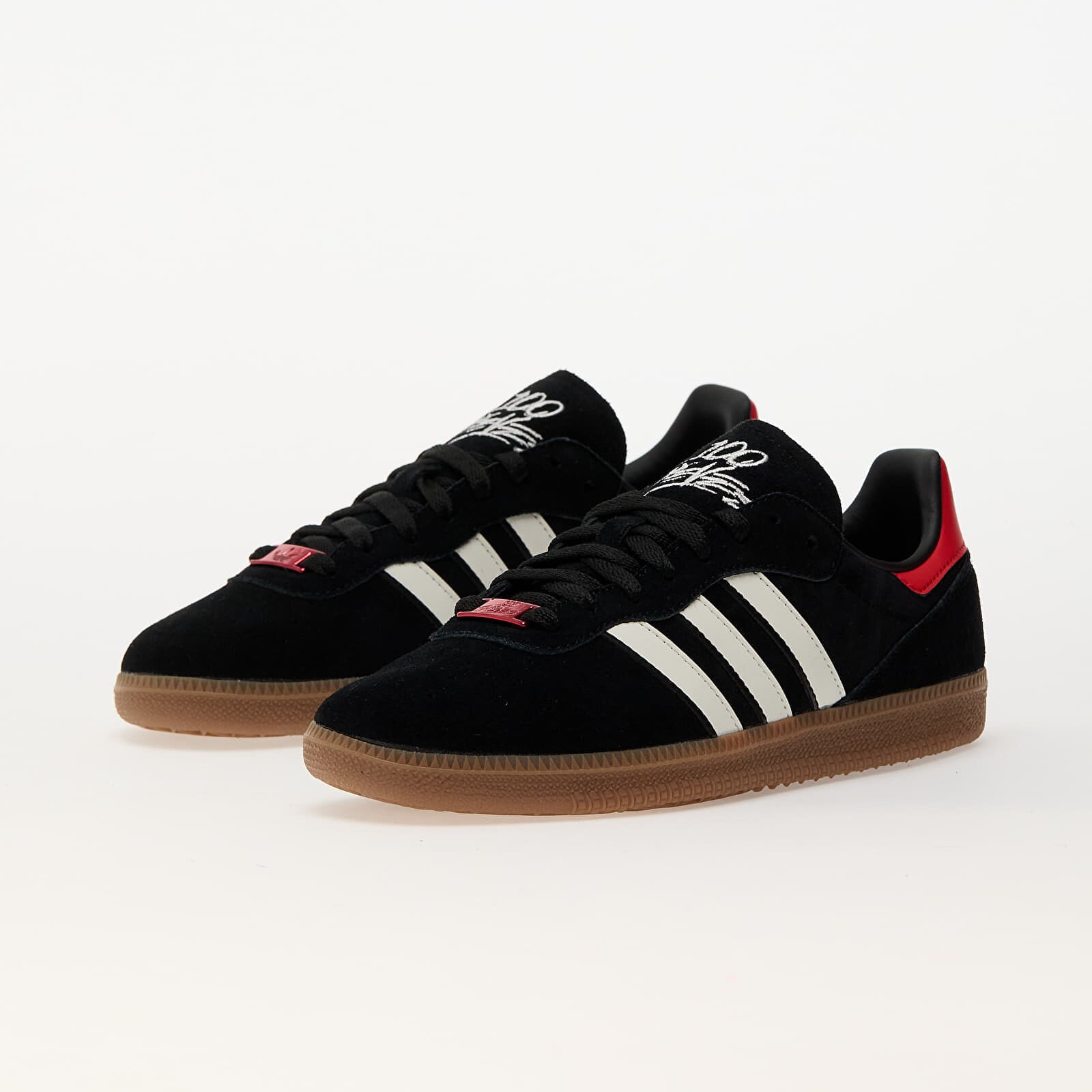 adidas Originals Сникърси adidas x 100 Thieves Palos Hills Carbon/ Cream White/ Collegiate Orange