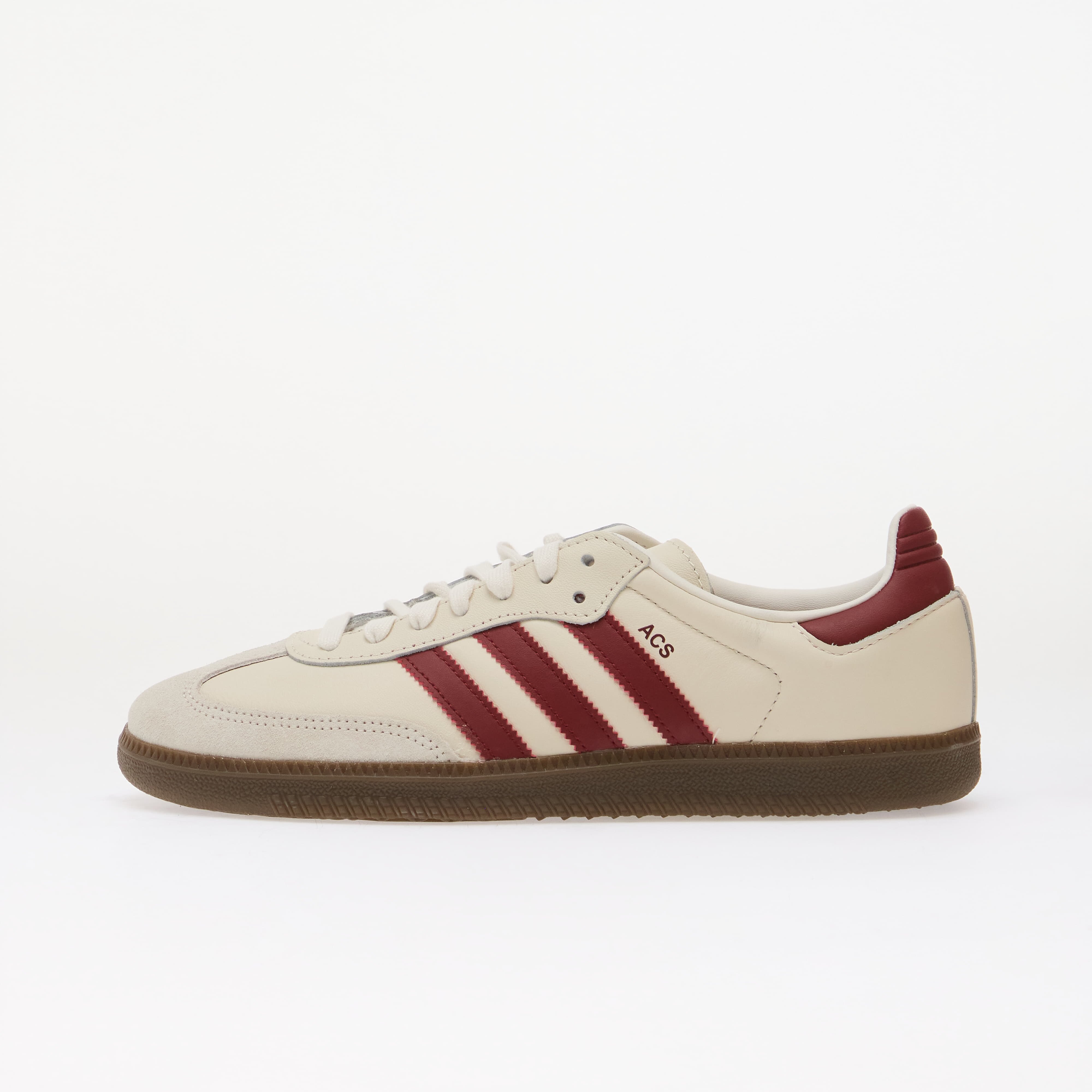 adidas Originals Сникърси adidas x AC Sparta Praha Samba Cloud White/ Noble Maroon/ Core Black