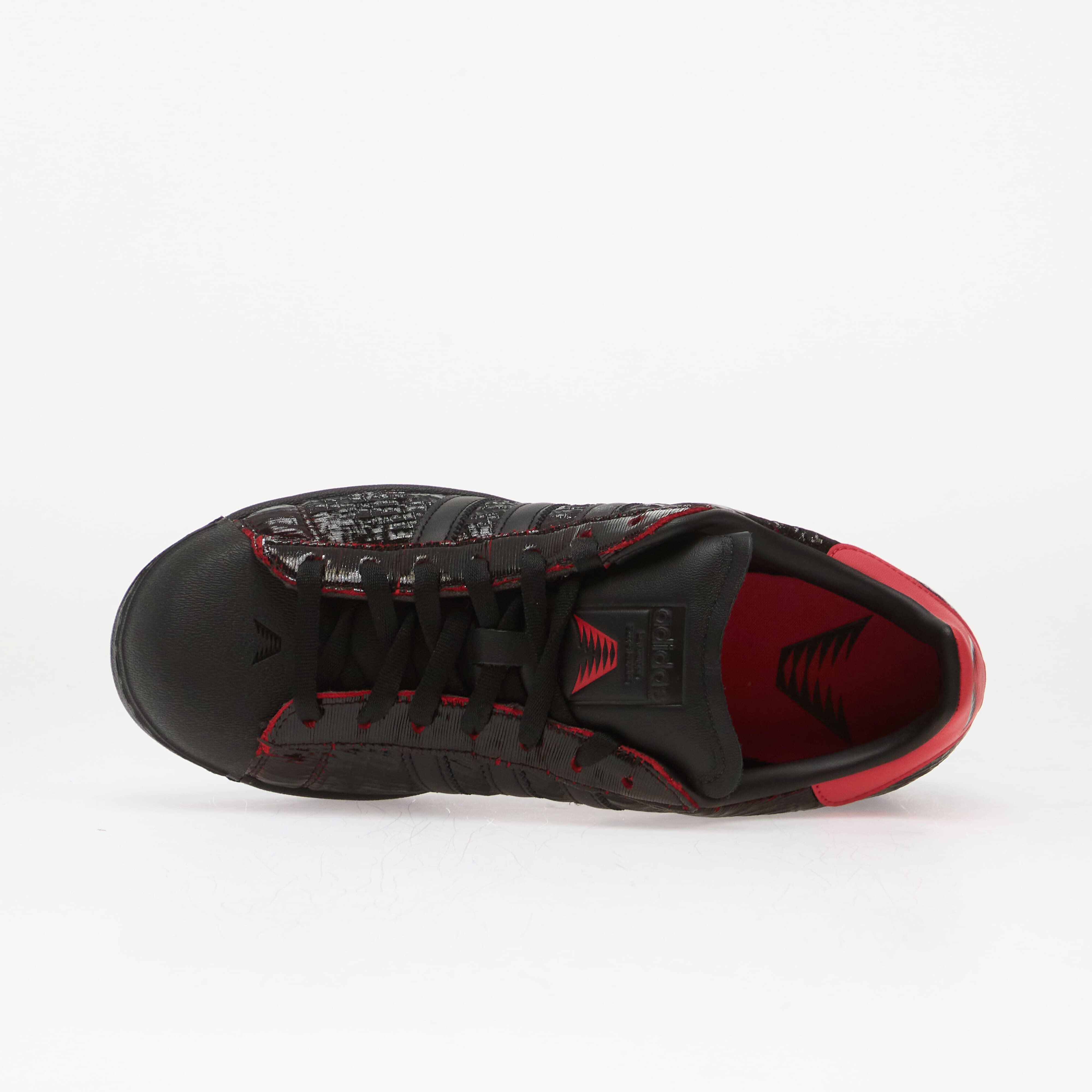adidas Originals Сникърси adidas x Anthony Edwards Superstar II Core Black/ Pure Ruby/ Silver Met.