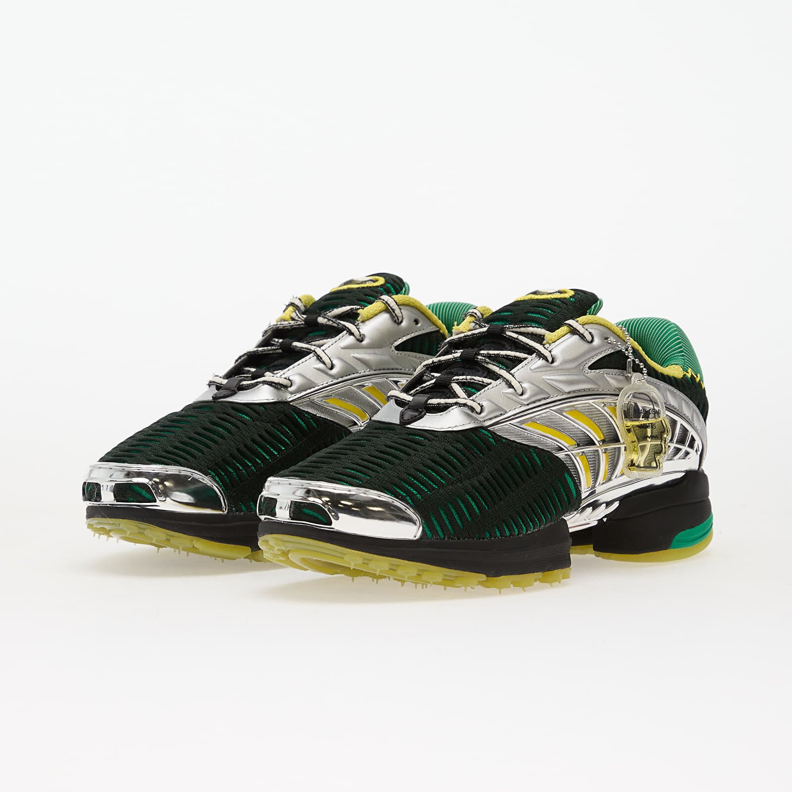 adidas Originals Сникърси adidas x Brain Dead Climacool 2 Core Black/ Impyel/ Silver Metallic