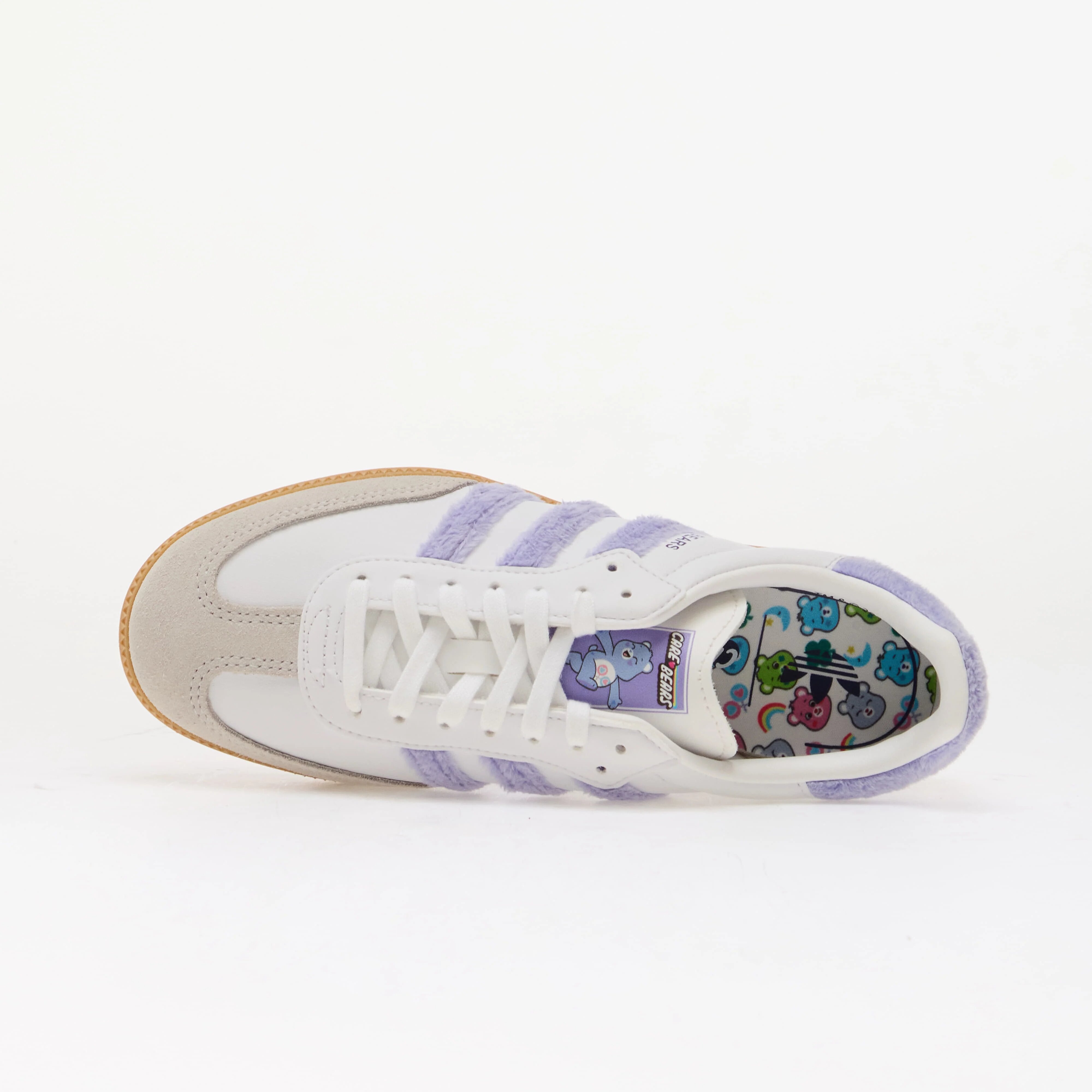 adidas Originals Сникърси adidas x Care Bears Samba OG Kids Light Purple/ Ftwr White/ Blue Dawn