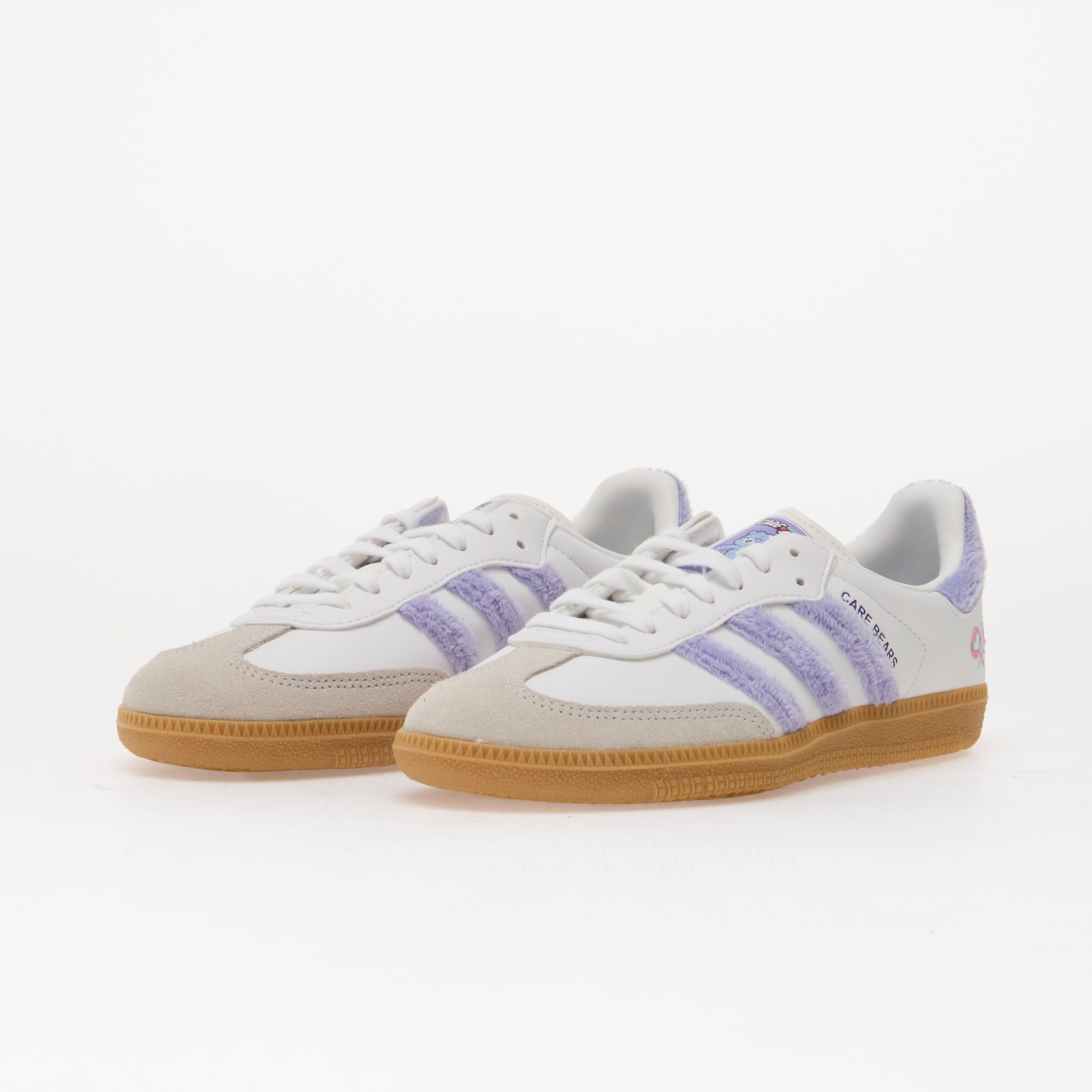 adidas Originals Сникърси adidas x Care Bears Samba OG Kids Light Purple/ Ftwr White/ Blue Dawn