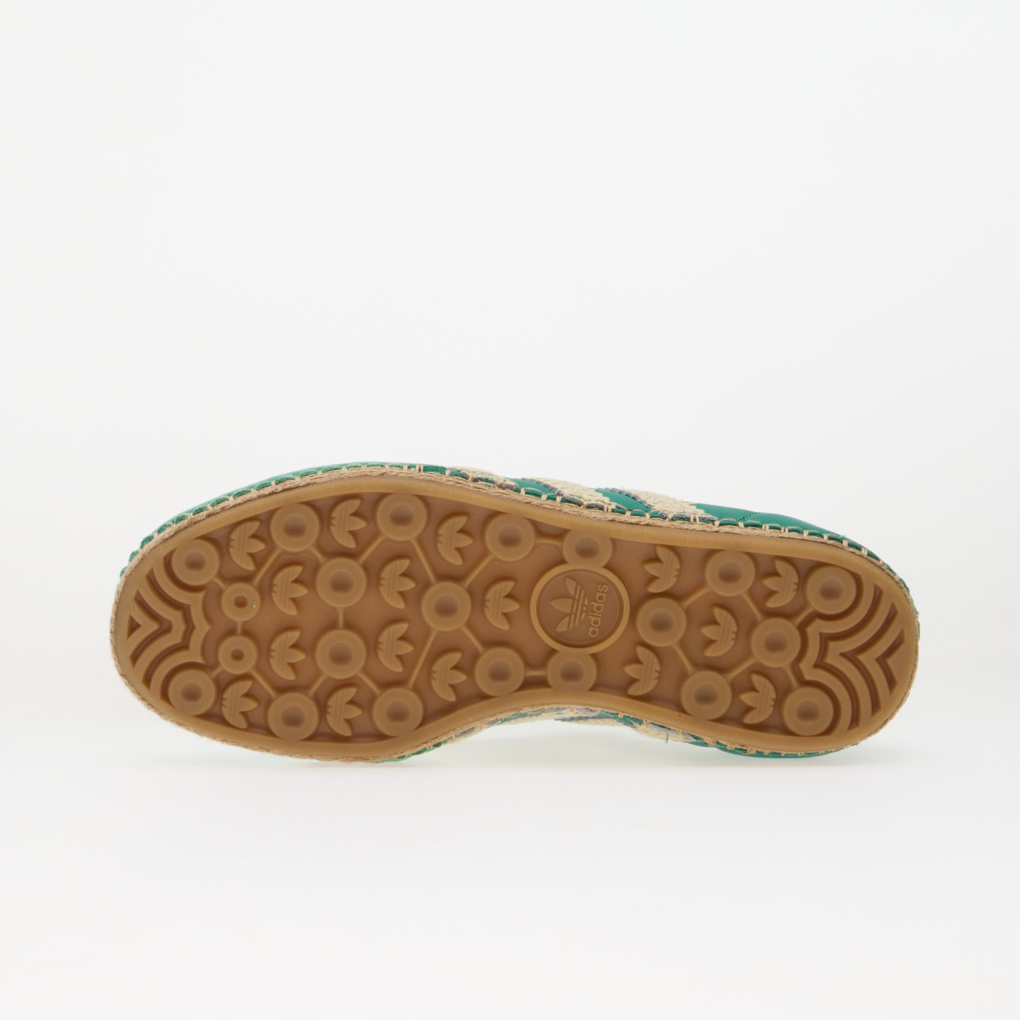 adidas Originals Сникърси adidas x CLOT Samba Espadrille By Edison Chen Court Green/ Warm Vanilla/ Core Black