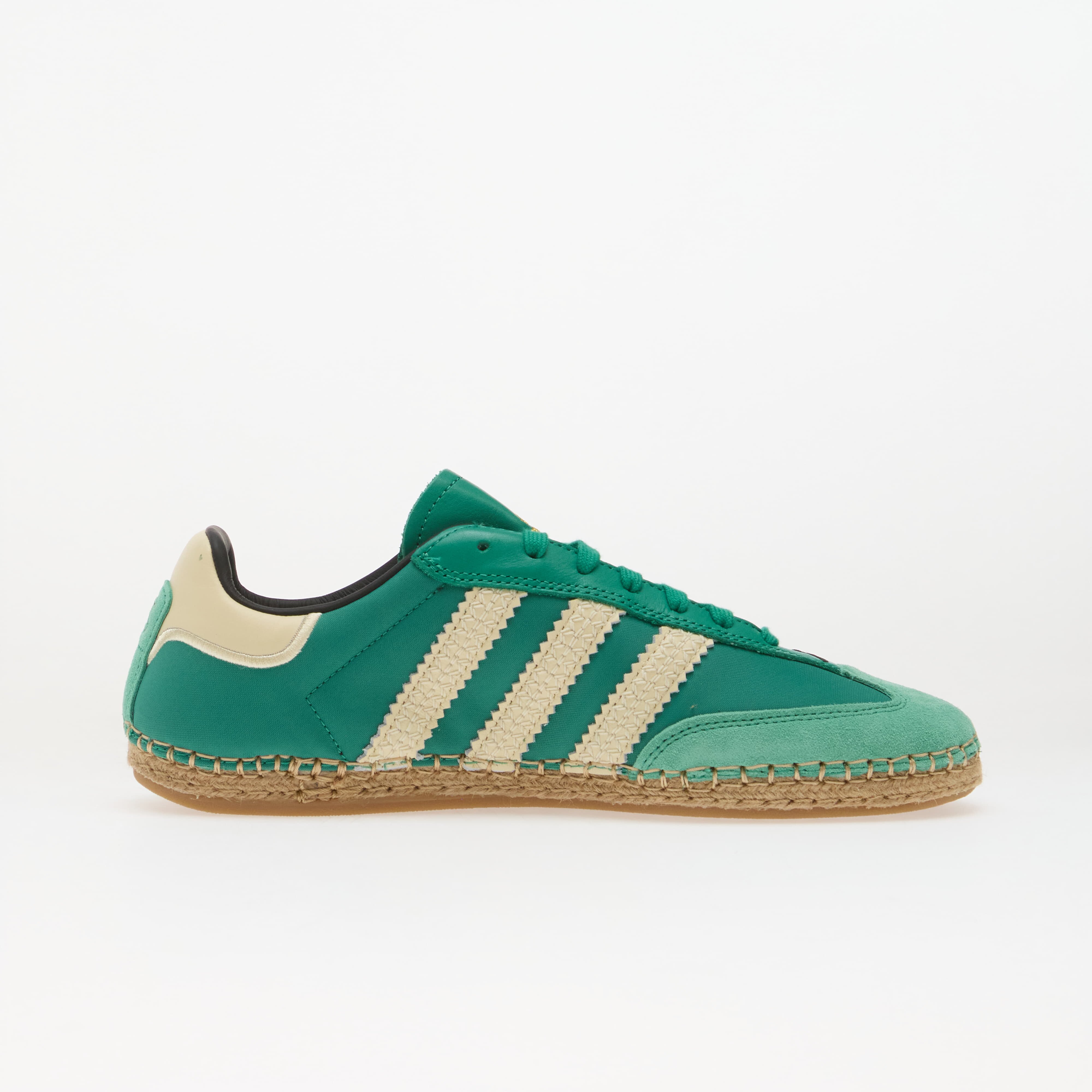 adidas Originals Сникърси adidas x CLOT Samba Espadrille By Edison Chen Court Green/ Warm Vanilla/ Core Black