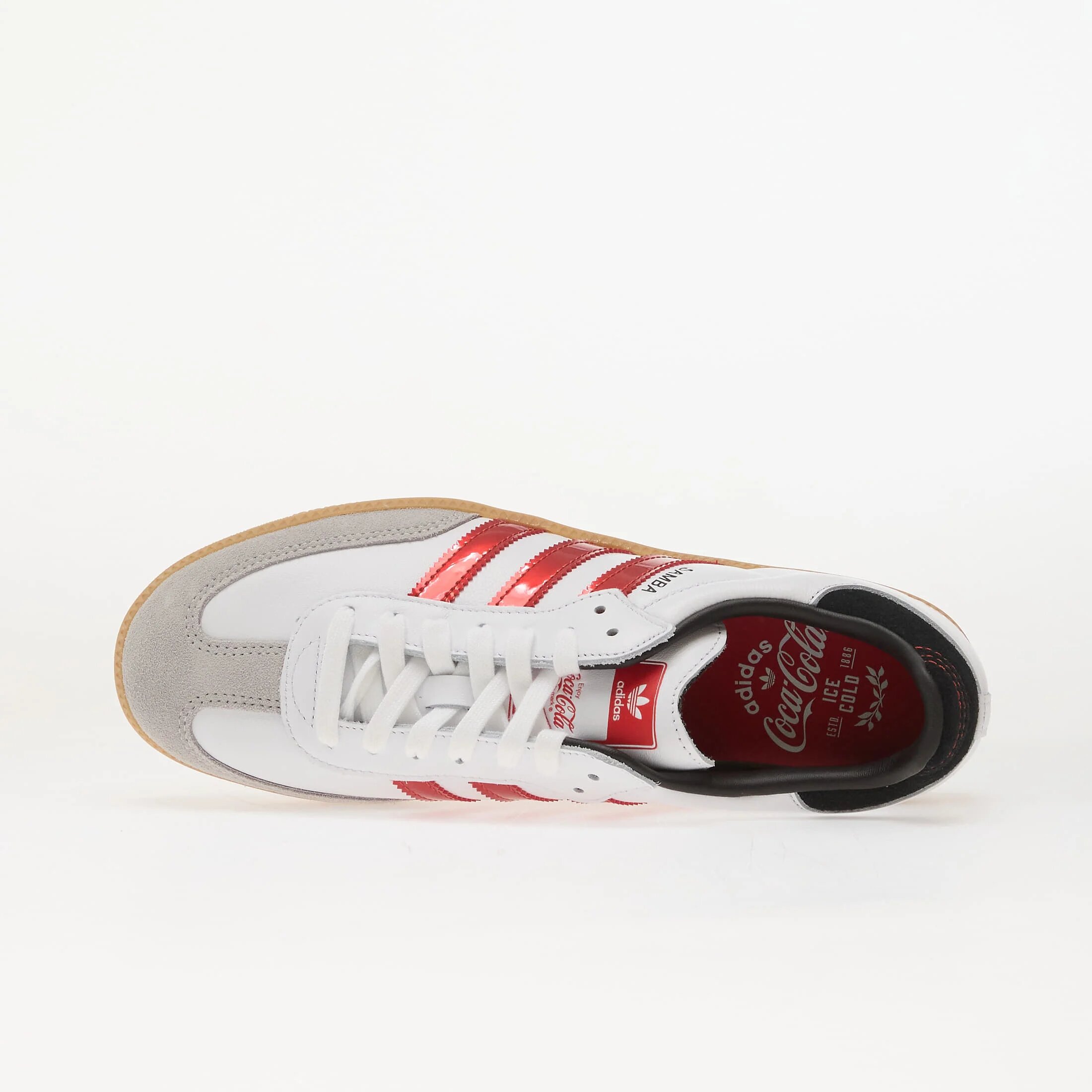 adidas Originals Сникърси adidas x Coca Cola Samba OG Ftwr White/ Gum 3