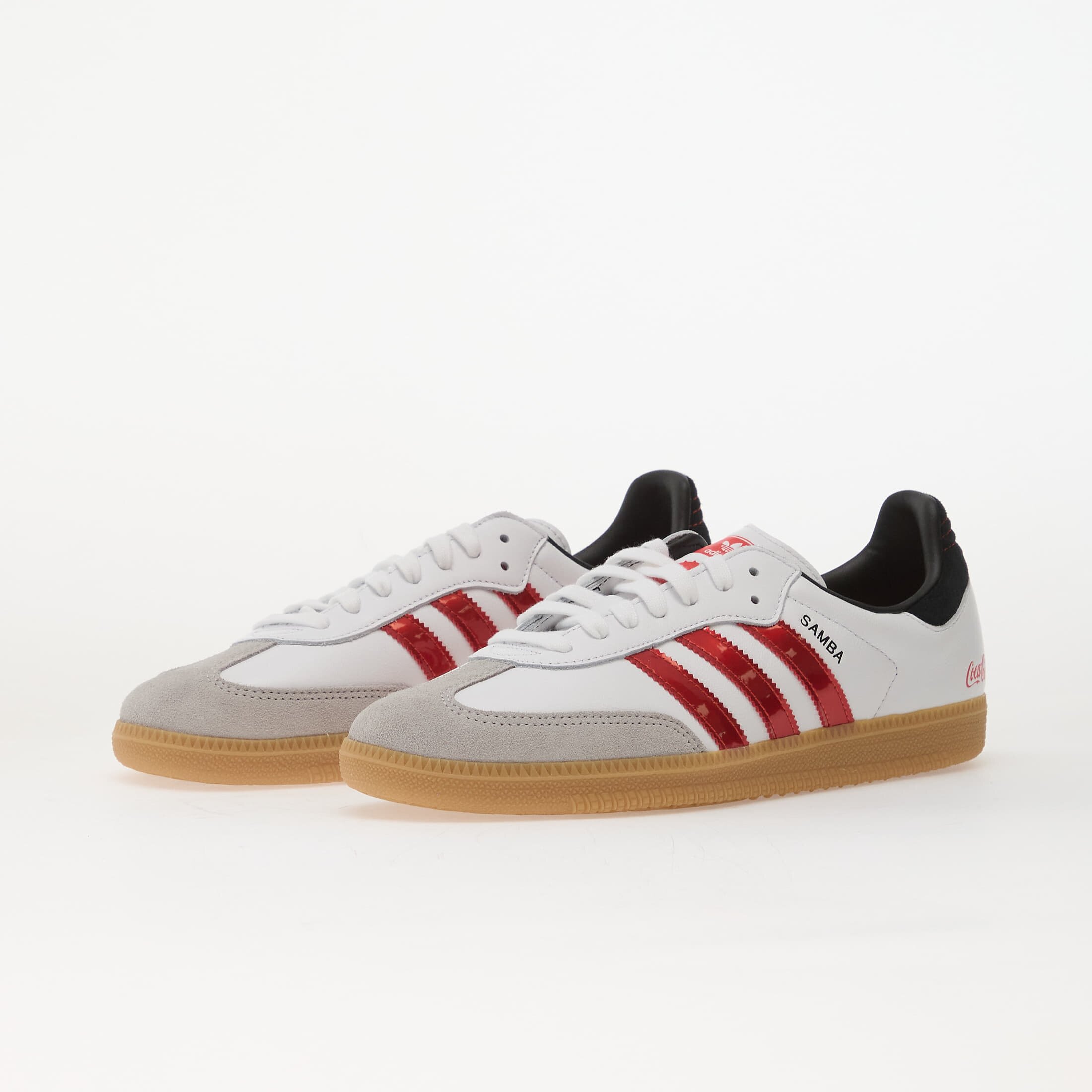 adidas Originals Сникърси adidas x Coca Cola Samba OG Ftwr White/ Gum 3
