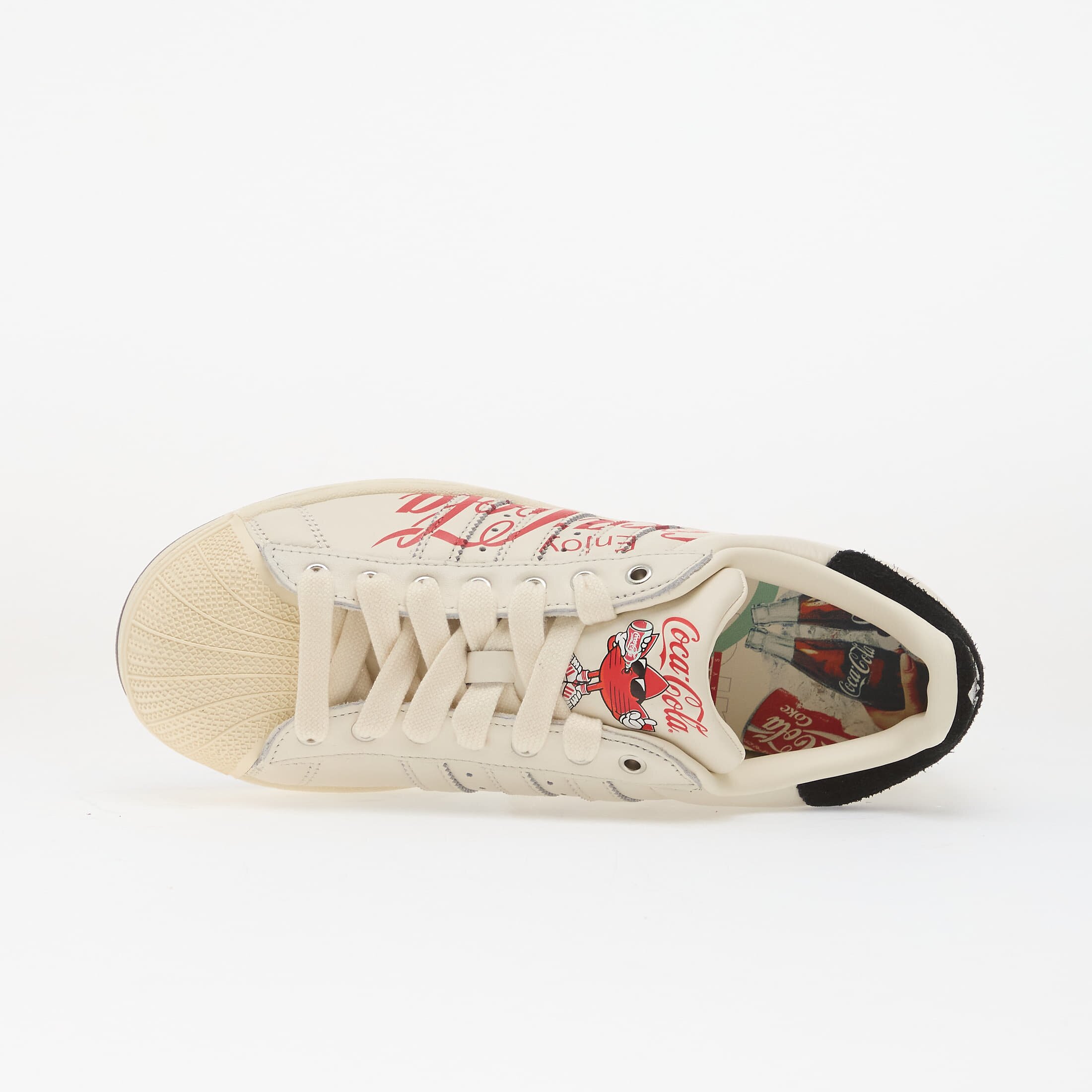 adidas Originals Сникърси adidas x Coca Cola Superstar II Core White/ Core Black/ Cream White