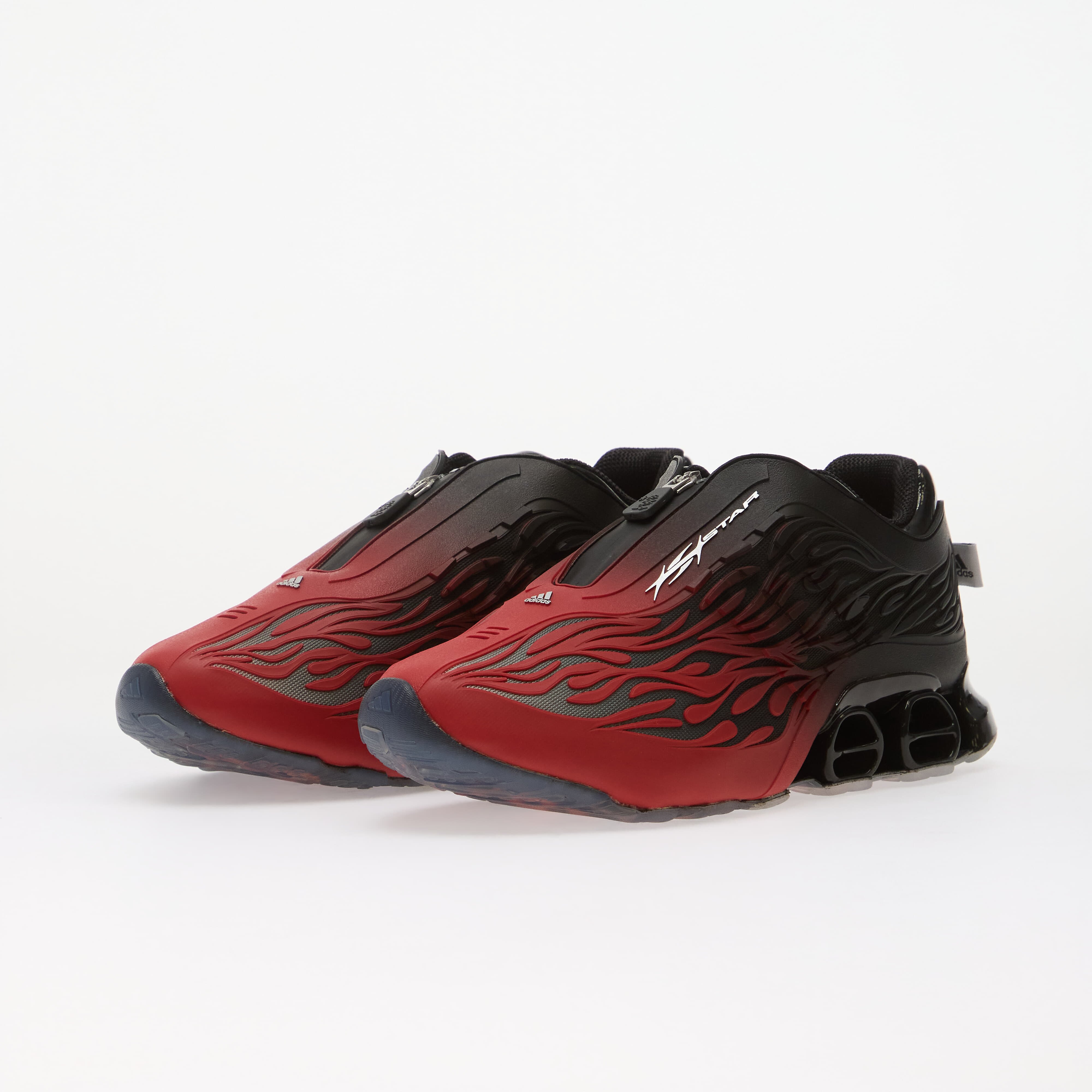 adidas Originals Сникърси adidas x Hellstar Megaride S2 Ftwr White/ Bright Red/ Core Black