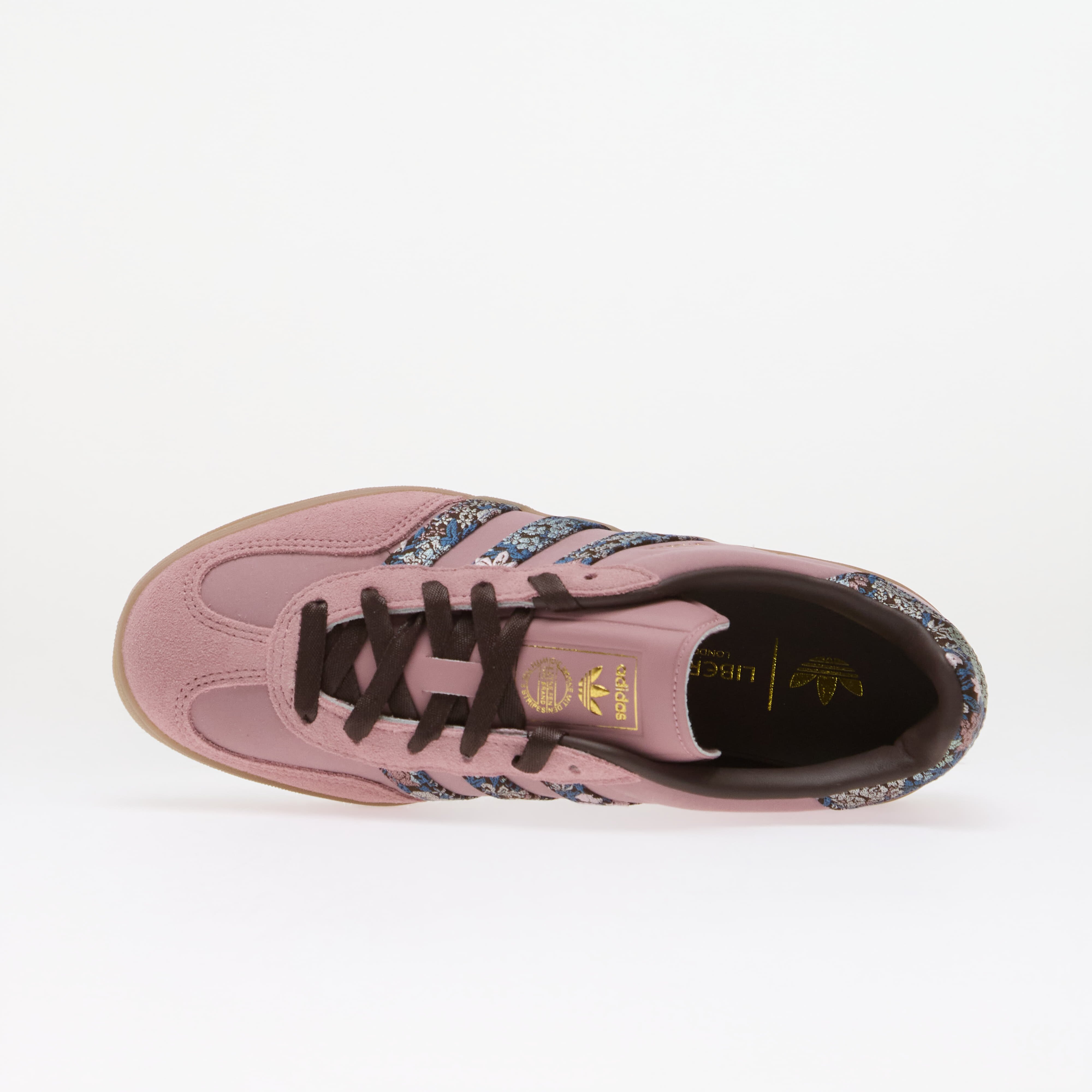 adidas Originals Сникърси adidas x Liberty London Gazelle Indoor Magic Mauve/ Aurora Coffee/ Gum5