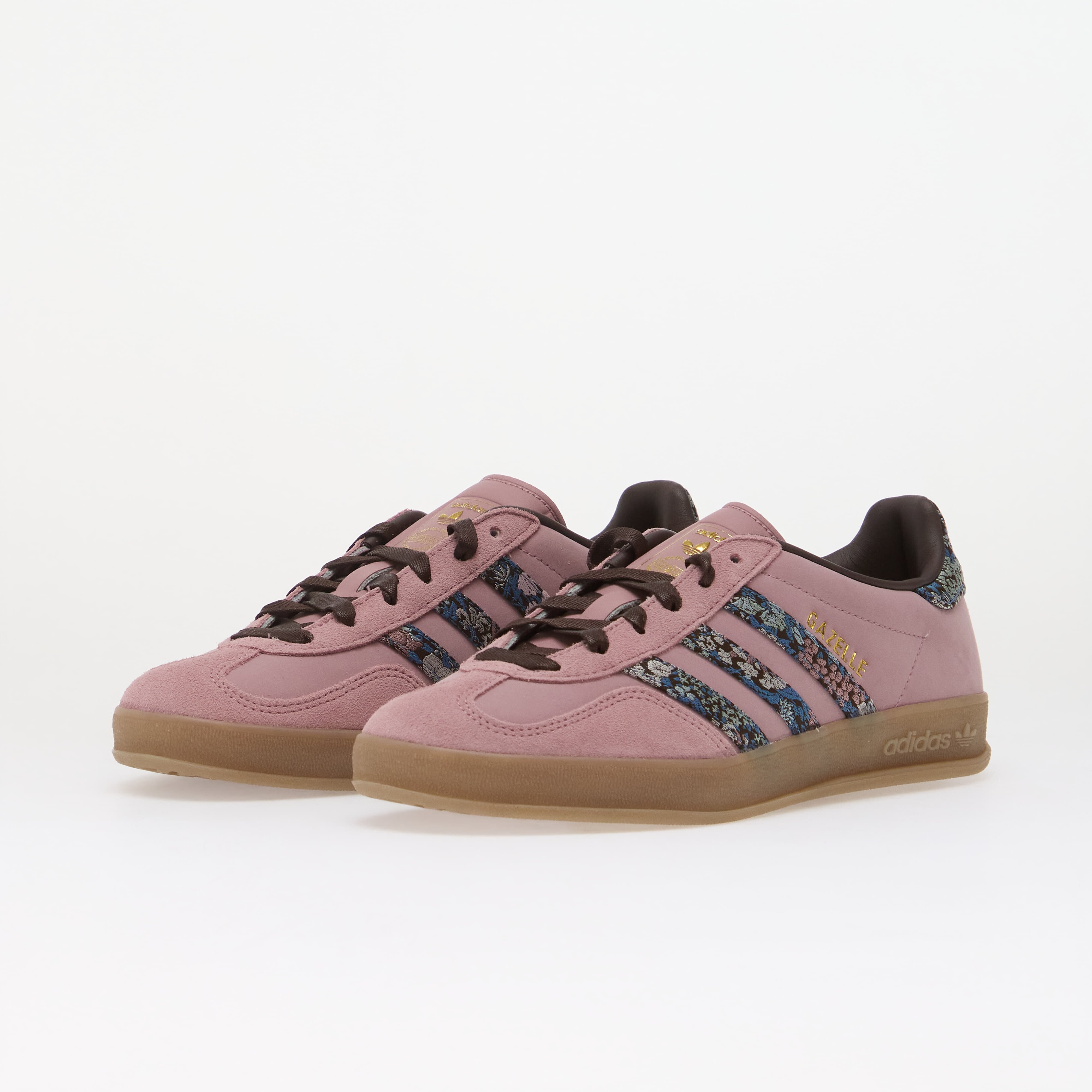adidas Originals Сникърси adidas x Liberty London Gazelle Indoor Magic Mauve/ Aurora Coffee/ Gum5