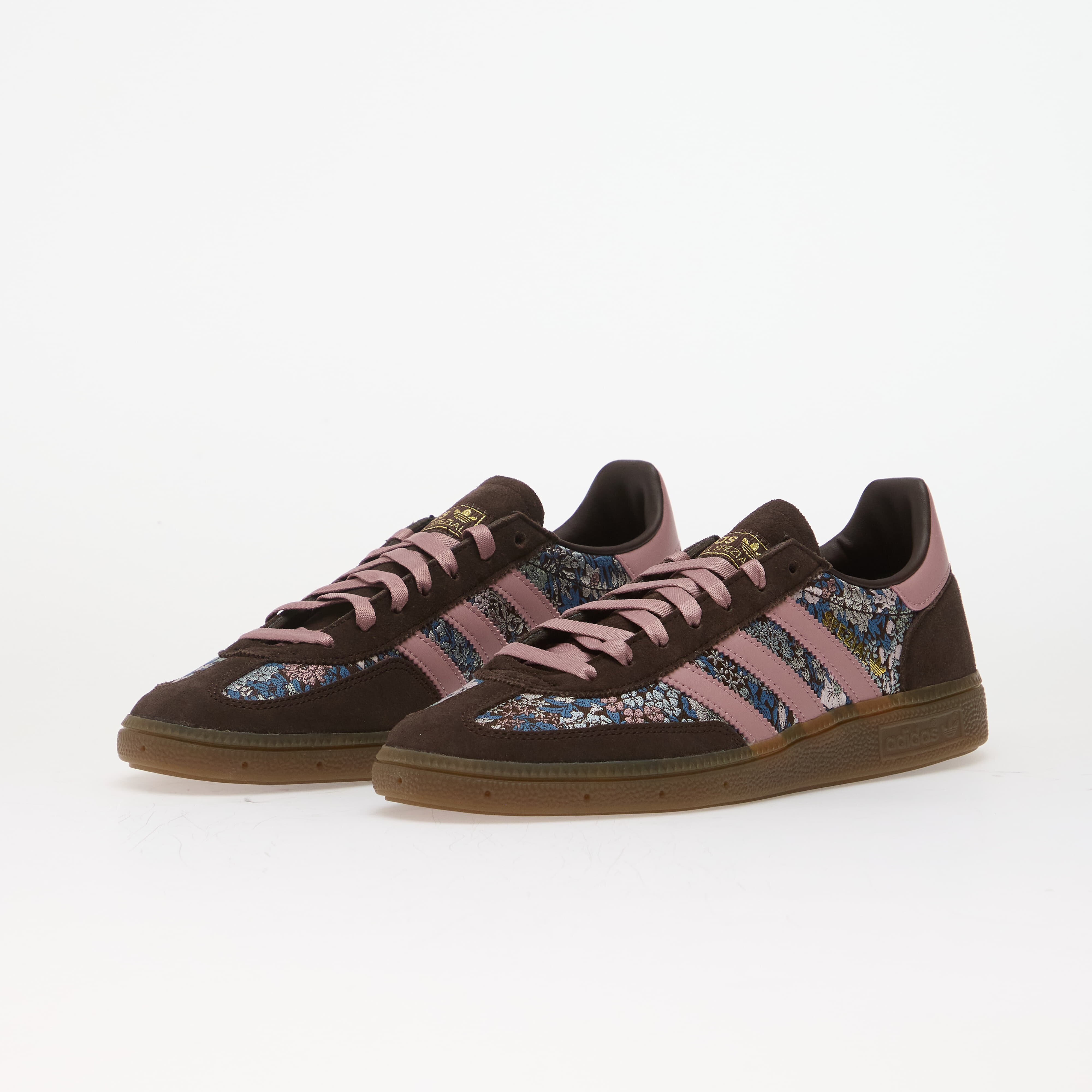 adidas Originals Сникърси adidas x Liberty London Handball Spezial Aurora Coffee/ Magic Mauve/ Gum5