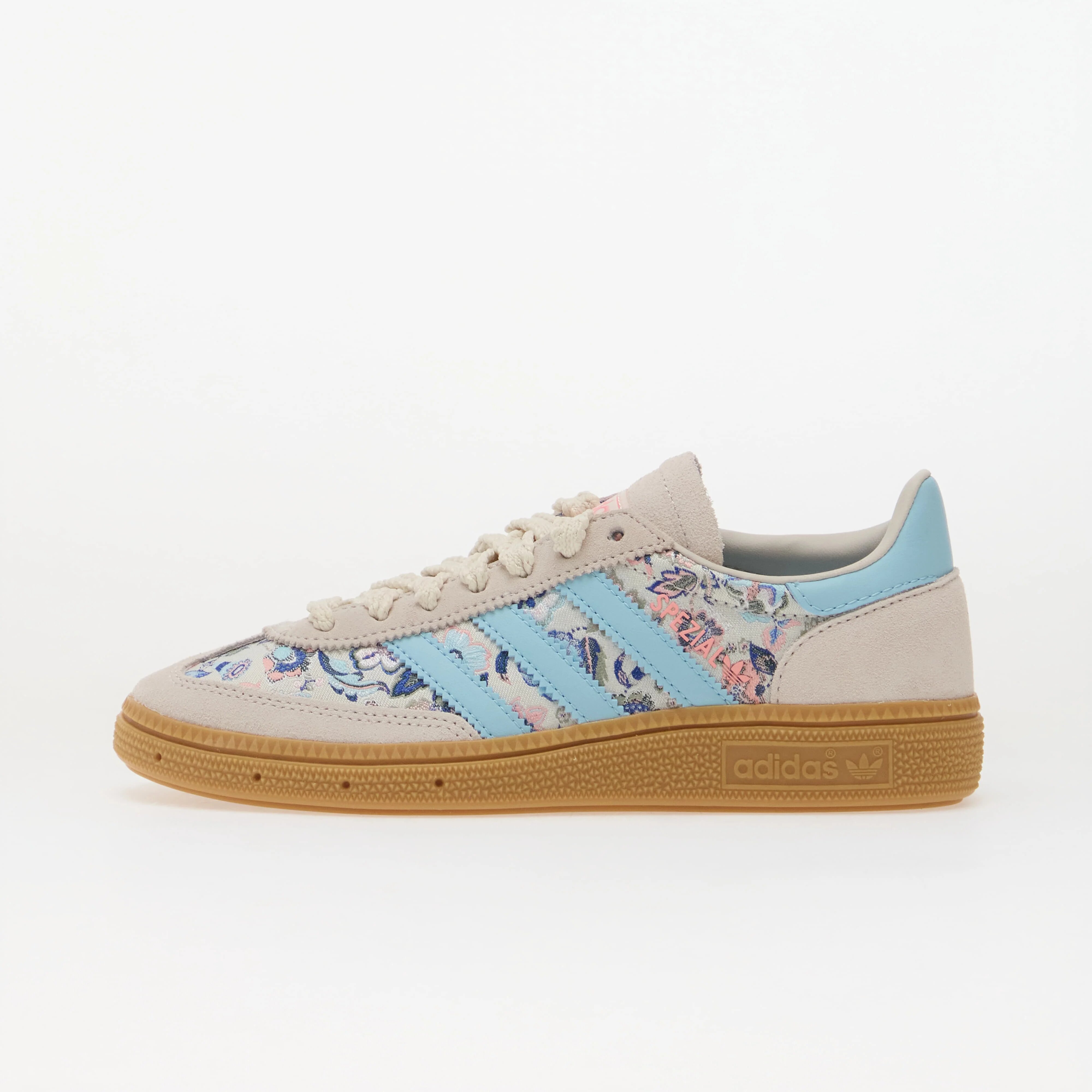 adidas Originals Сникърси adidas x Liberty London Handball Spezial Kids Off White/ Icey Blue/ Gum