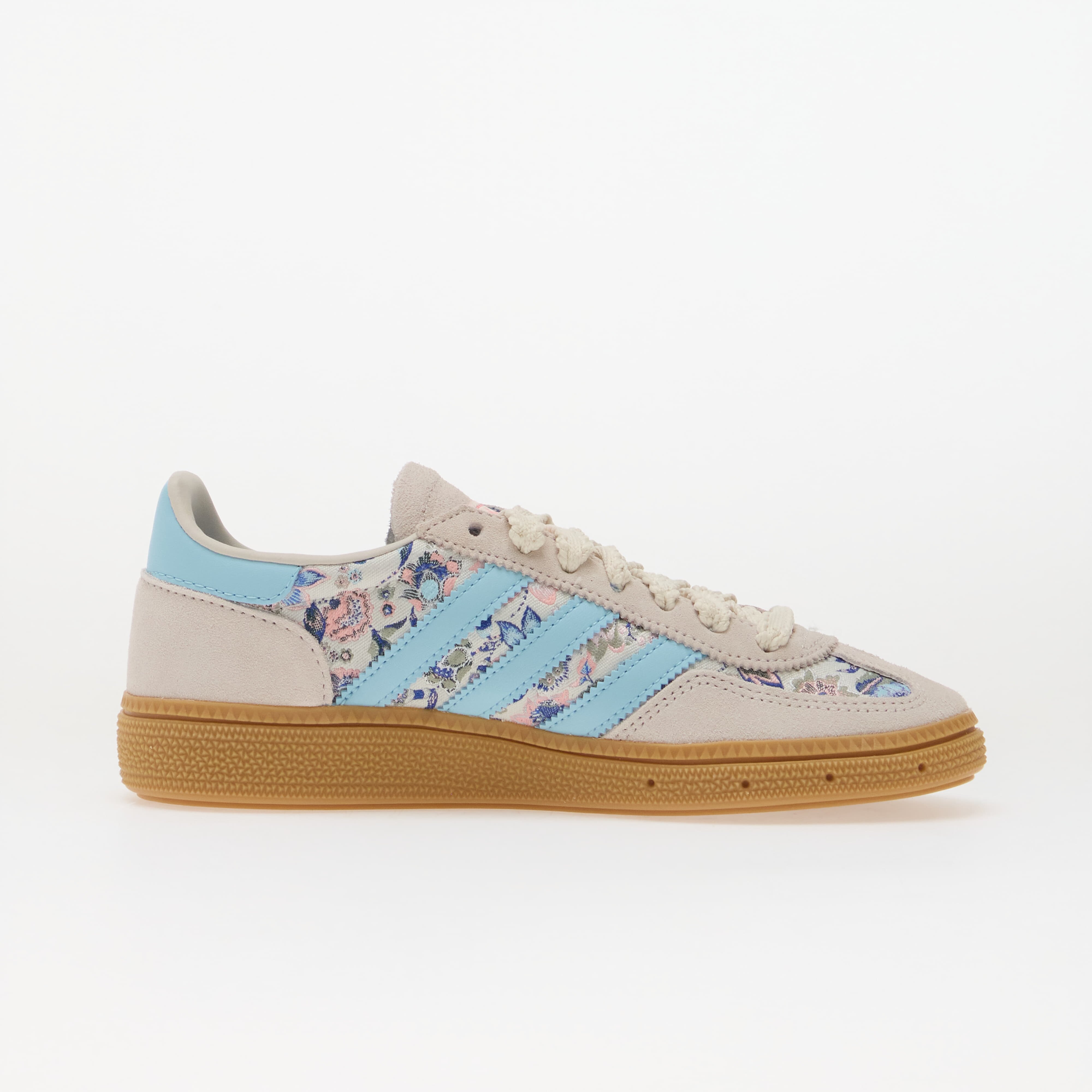 adidas Originals Сникърси adidas x Liberty London Handball Spezial Kids Off White/ Icey Blue/ Gum