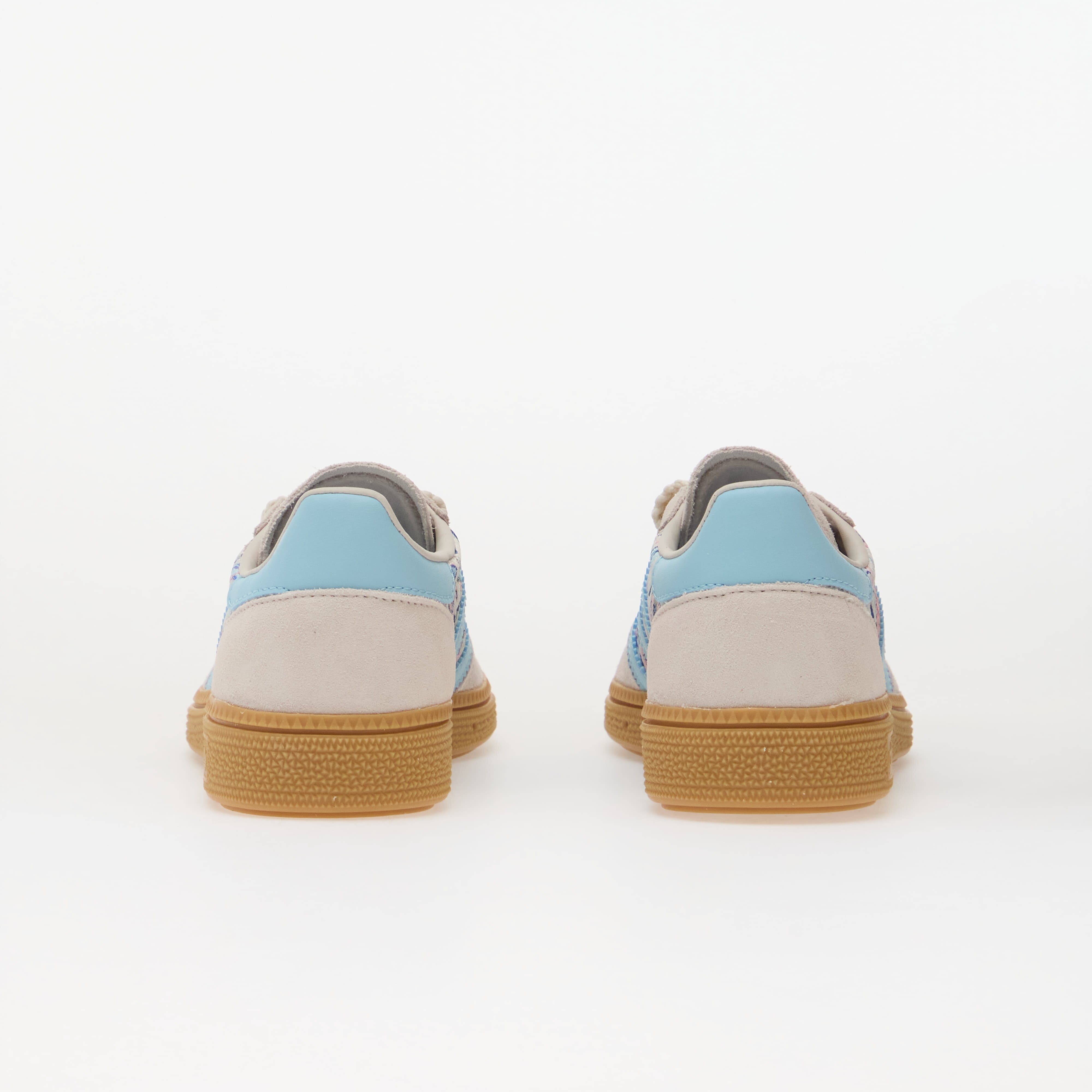 adidas Originals Сникърси adidas x Liberty London Handball Spezial Kids Off White/ Icey Blue/ Gum