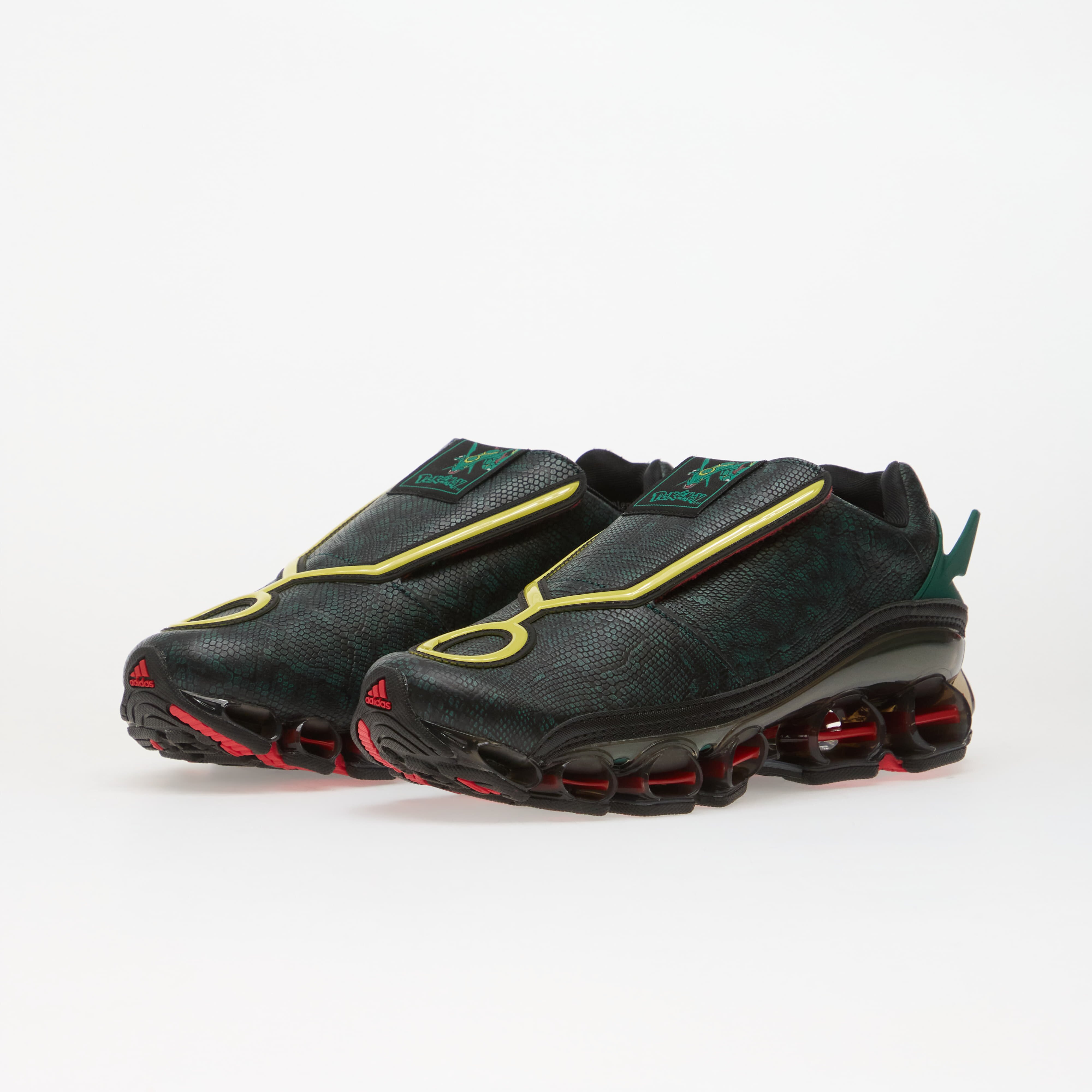 adidas Originals Сникърси adidas x Pokemon Megaride F50 (Rayquaza) Green/ Shock Yellow/ Pure Ruby