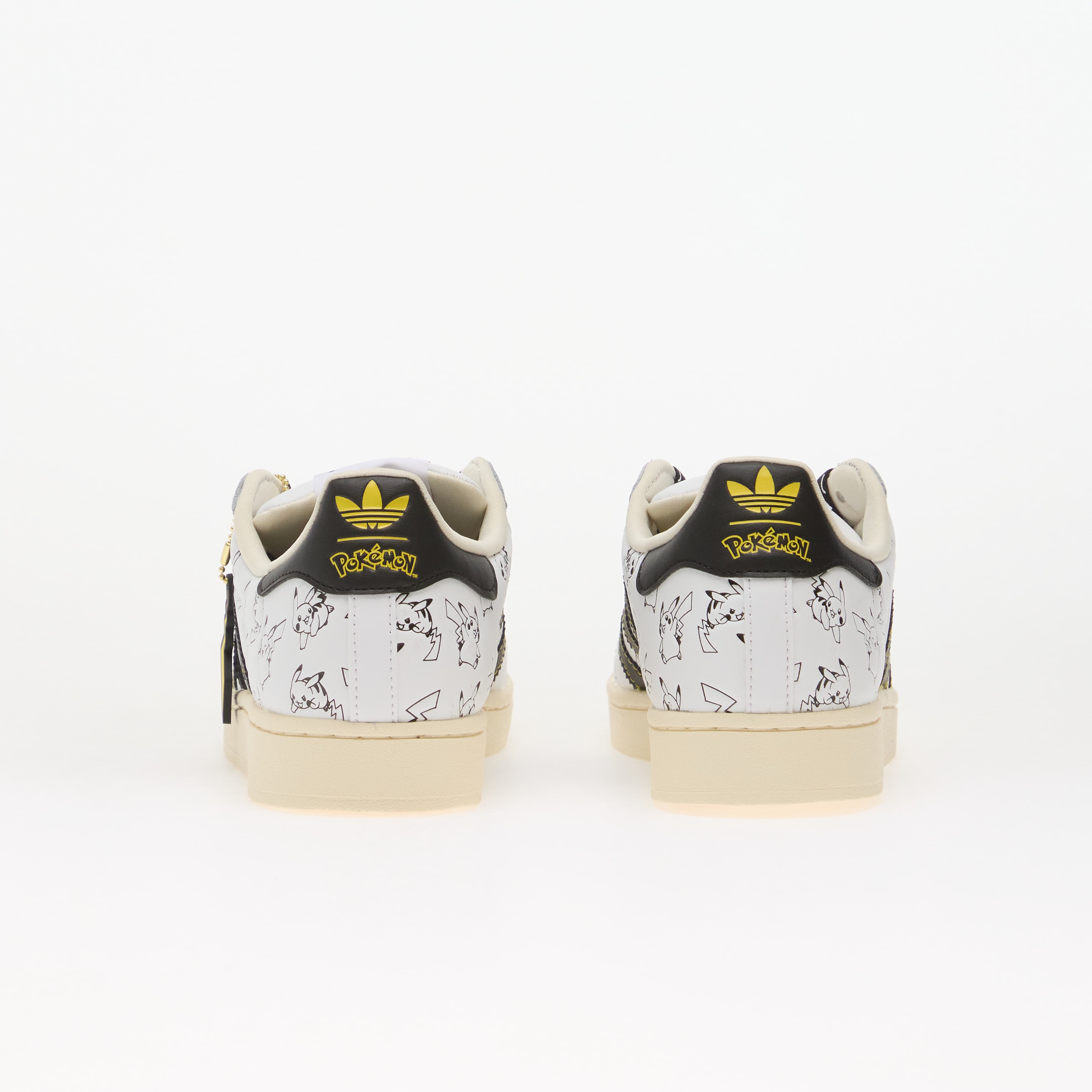 adidas Originals Сникърси adidas x Pokemon Superstar II (Pikachu) Cloud White/ Core Black/ Gold Metallic