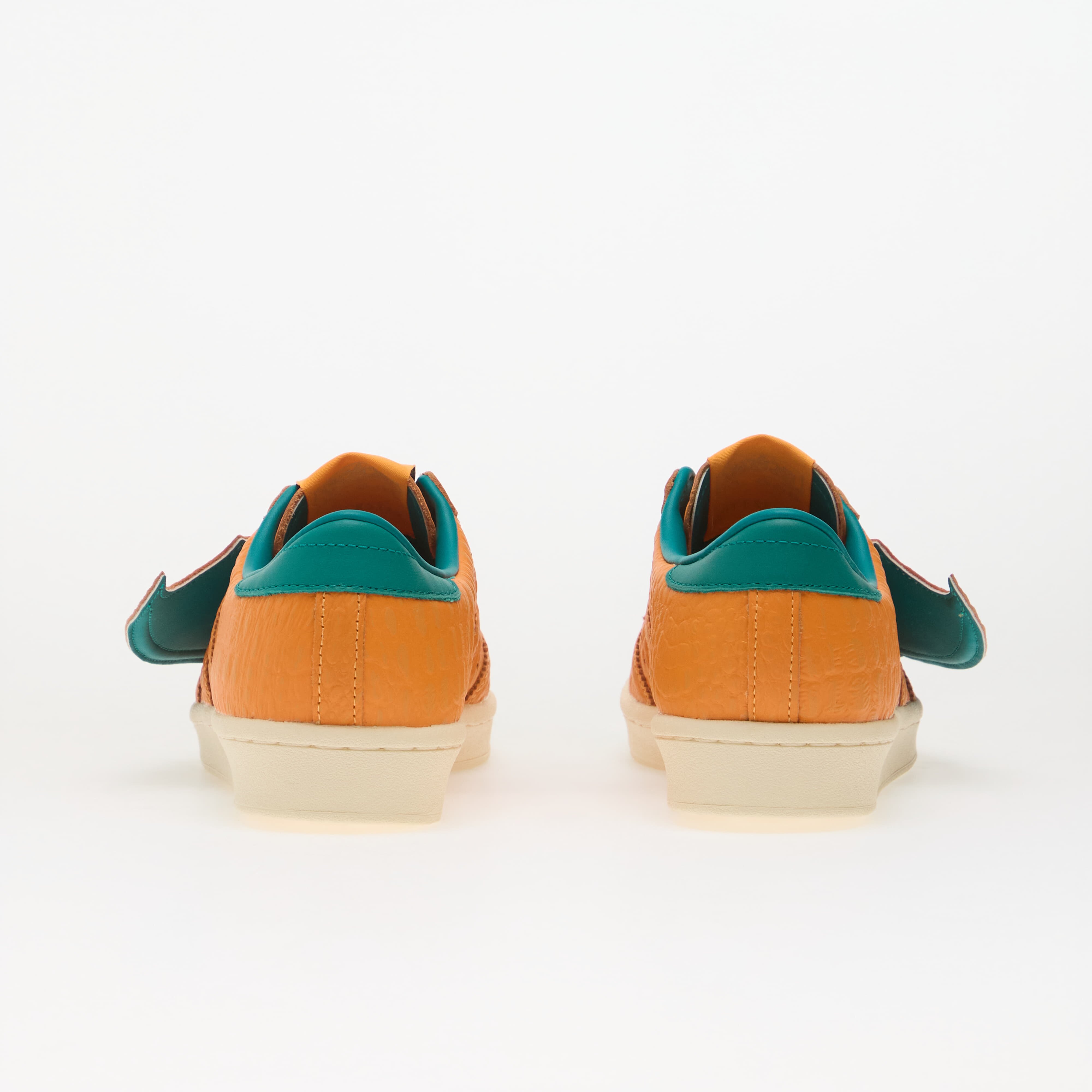 adidas Originals Сникърси adidas x Pokemon Superstar Vintage (Charizard) Pure Tangerine/ Pure Tangerine/ Equipment Green