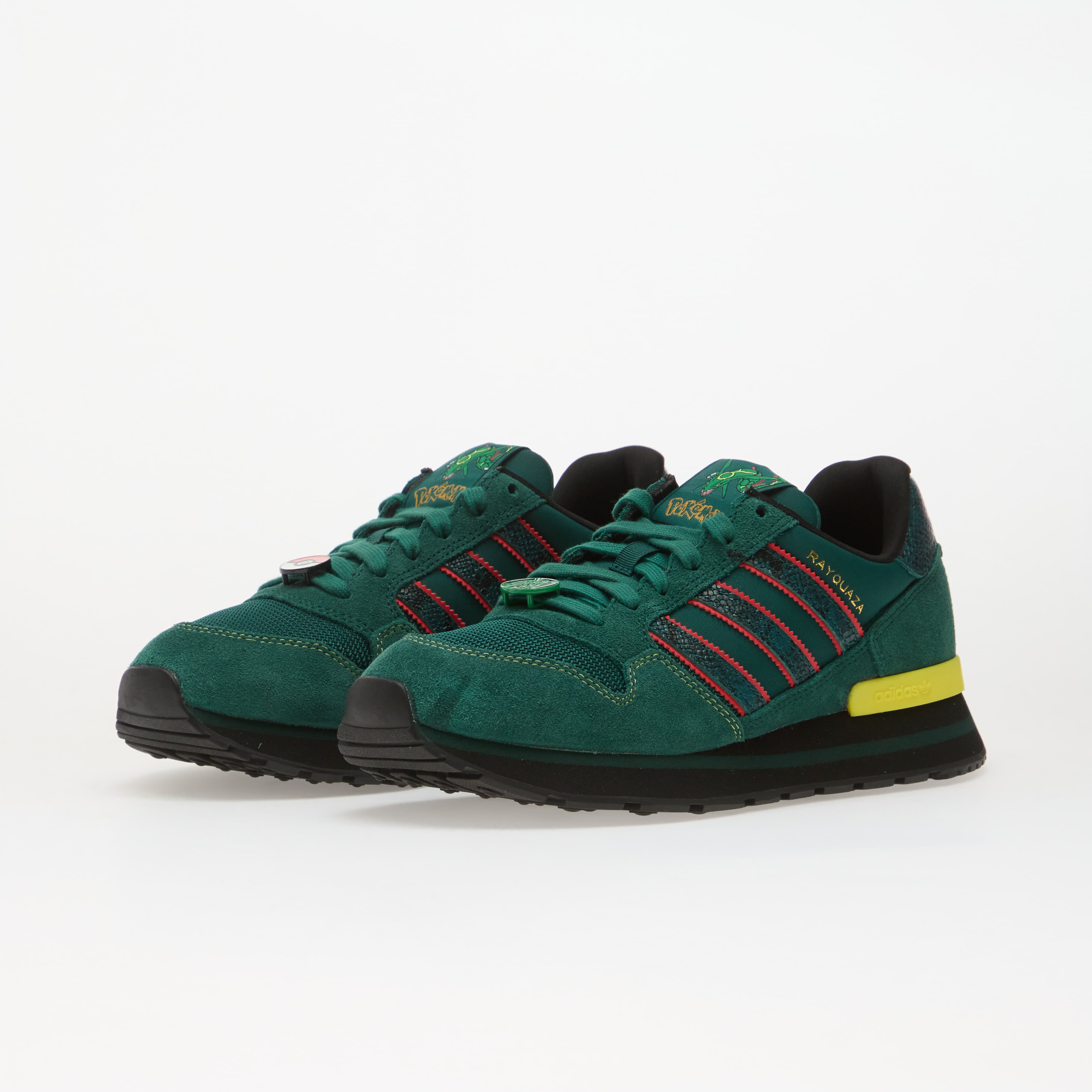 adidas Originals Сникърси adidas x Pokemon ZX 500 Rs (Rayquaza) Collegiate Green/ Bold Green/ Core Black