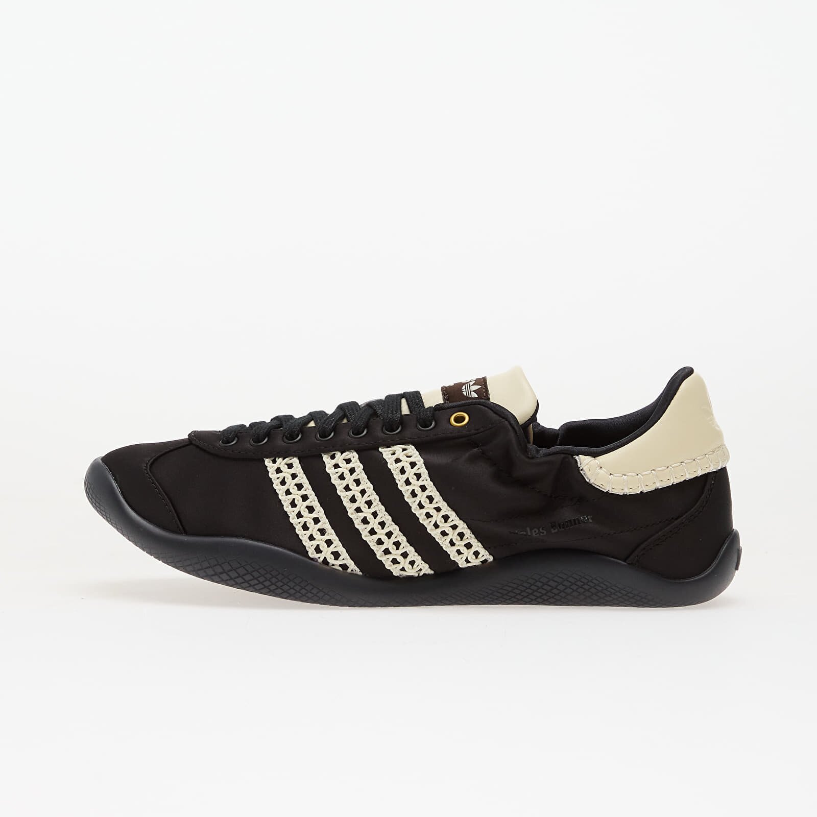 adidas Originals Сникърси adidas x Wales Bonner Karintha Lo Satin Core Black/ Dark Brown/ Crew White