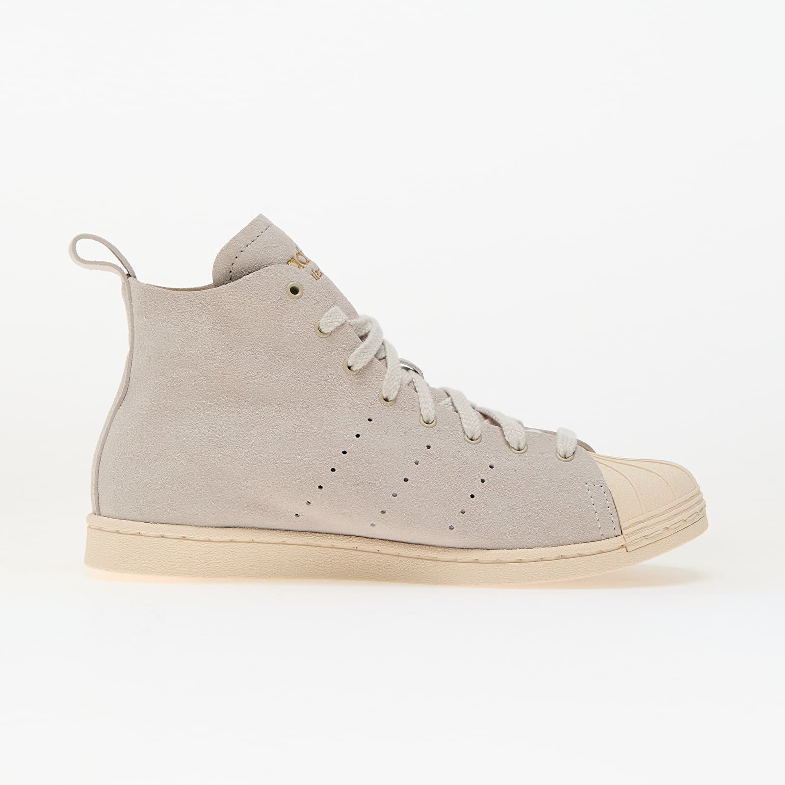 adidas Originals Сникърси adidas x Wales Bonner Superstar Hi Missto/ Wonder White/ Gold Metallic