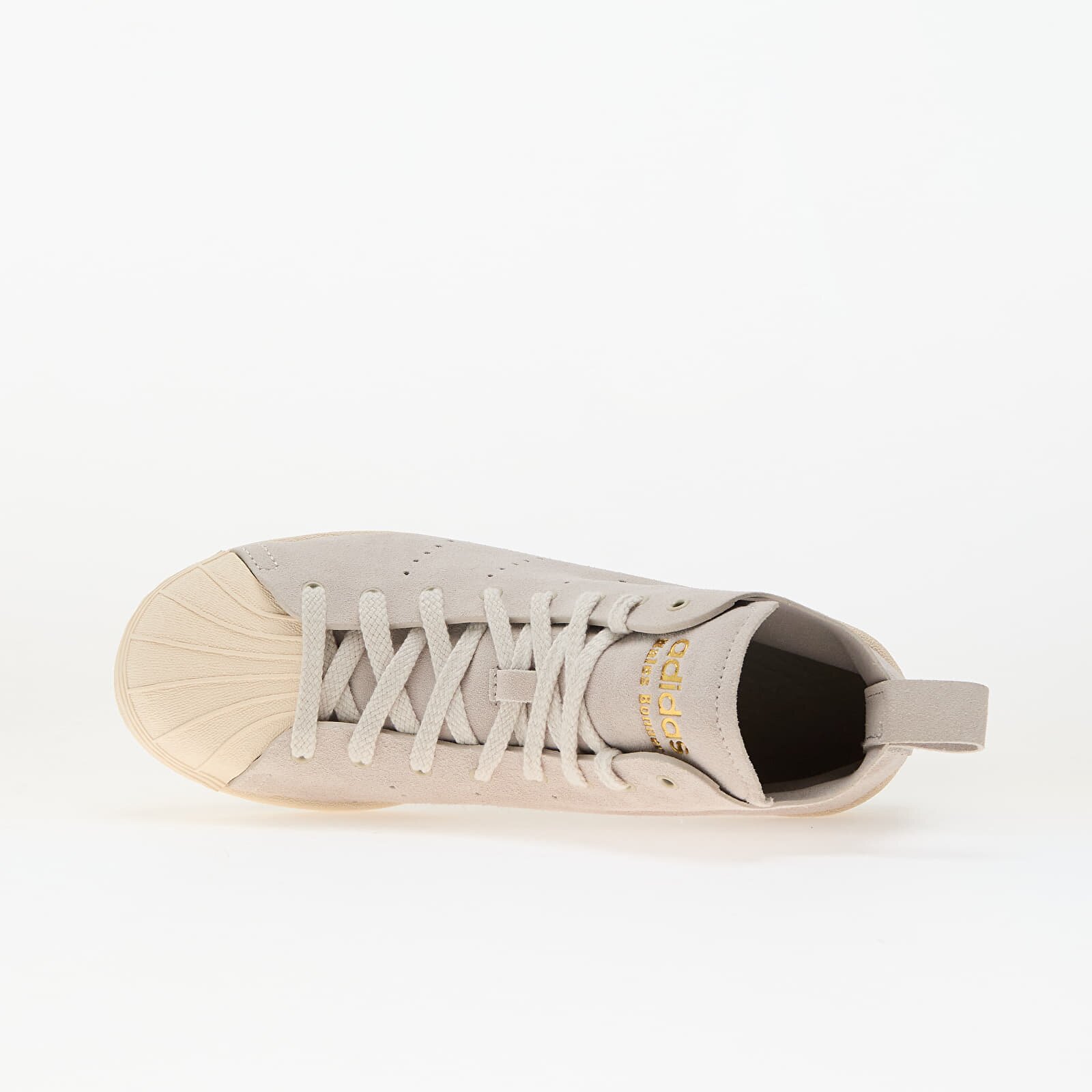 adidas Originals Сникърси adidas x Wales Bonner Superstar Hi Missto/ Wonder White/ Gold Metallic