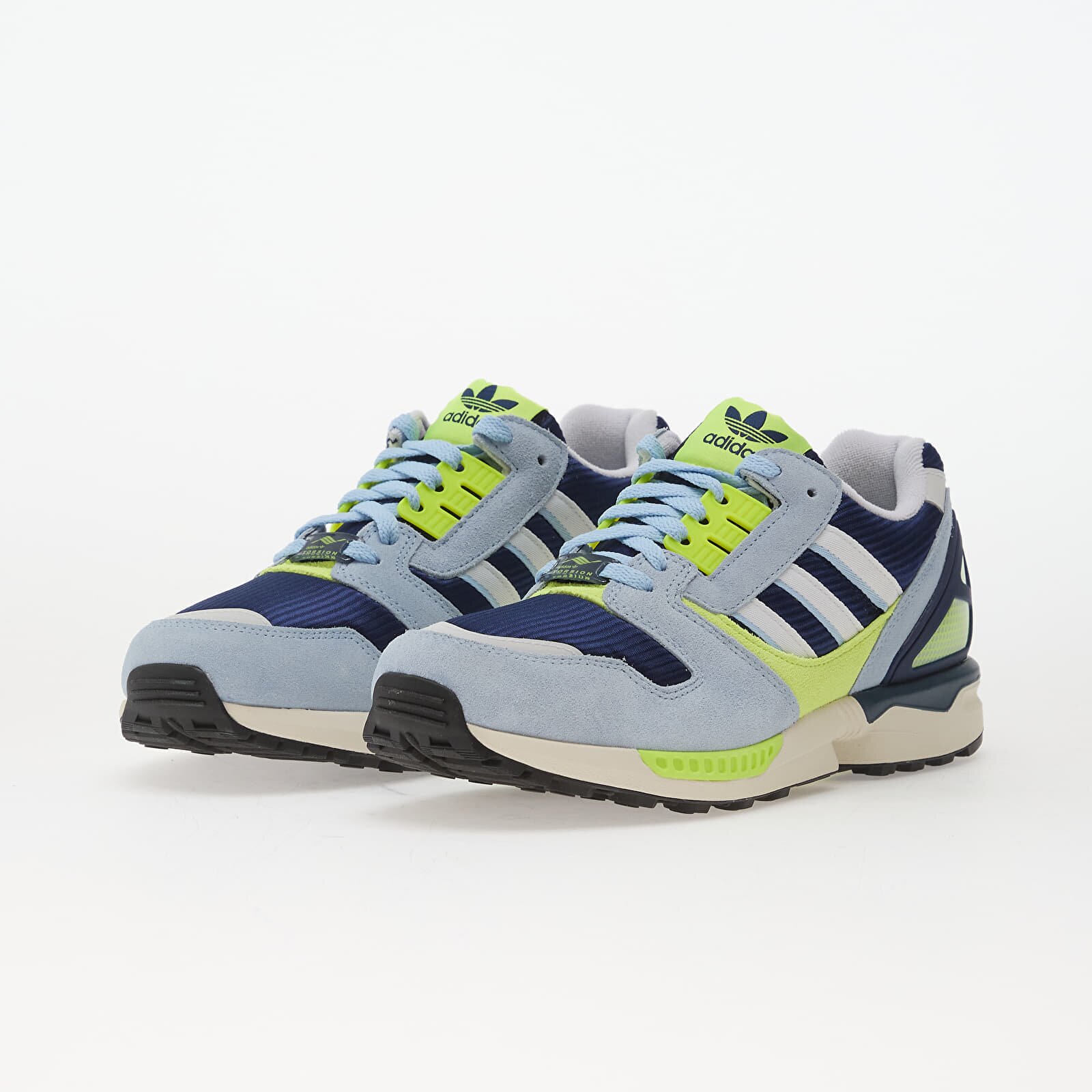adidas Originals Сникърси adidas ZX 8000 Dark Blue/ Ftw White/ Solar Yellow