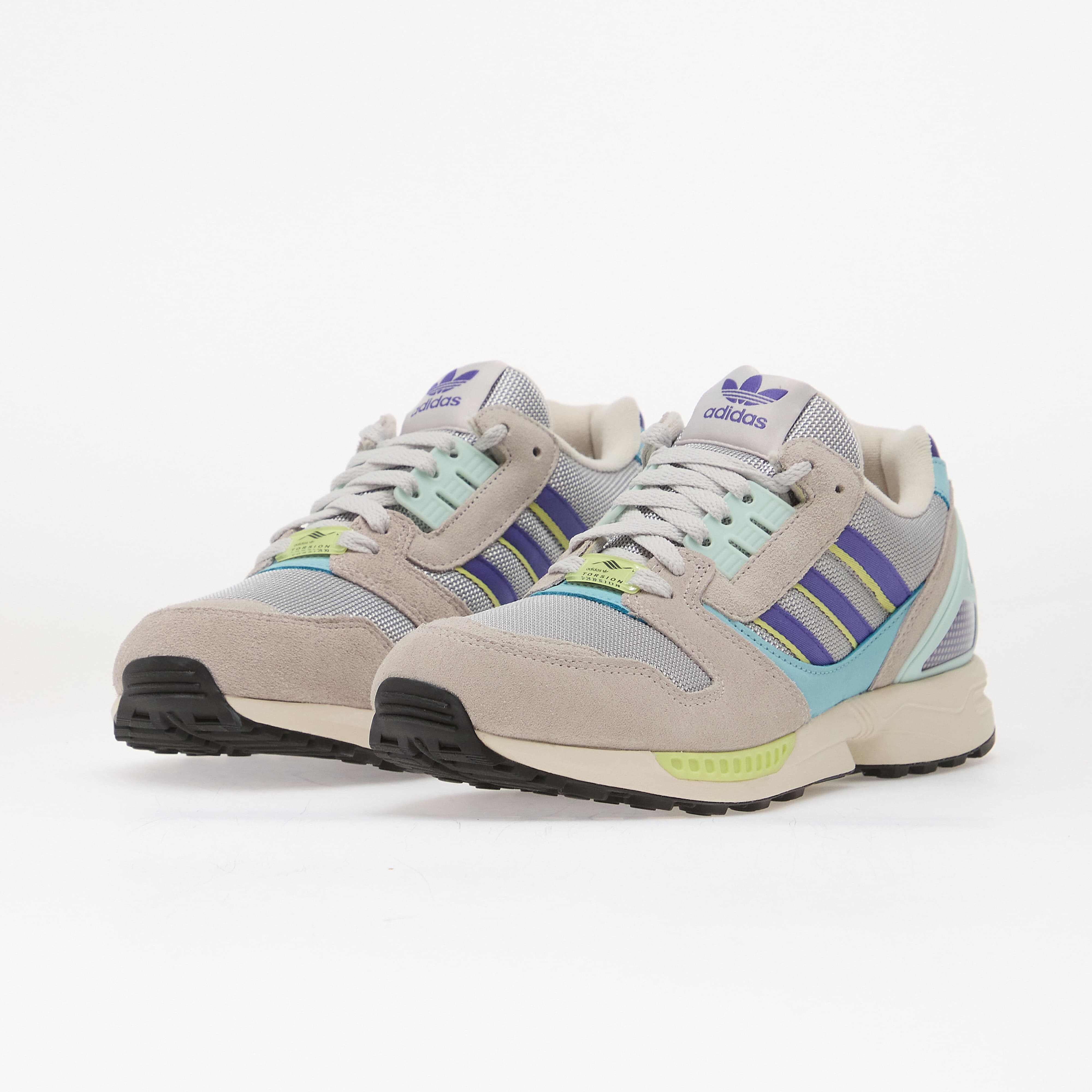 adidas Originals Сникърси adidas ZX 8000 Grey Two/ Purple/ Semi Frozen Lemon